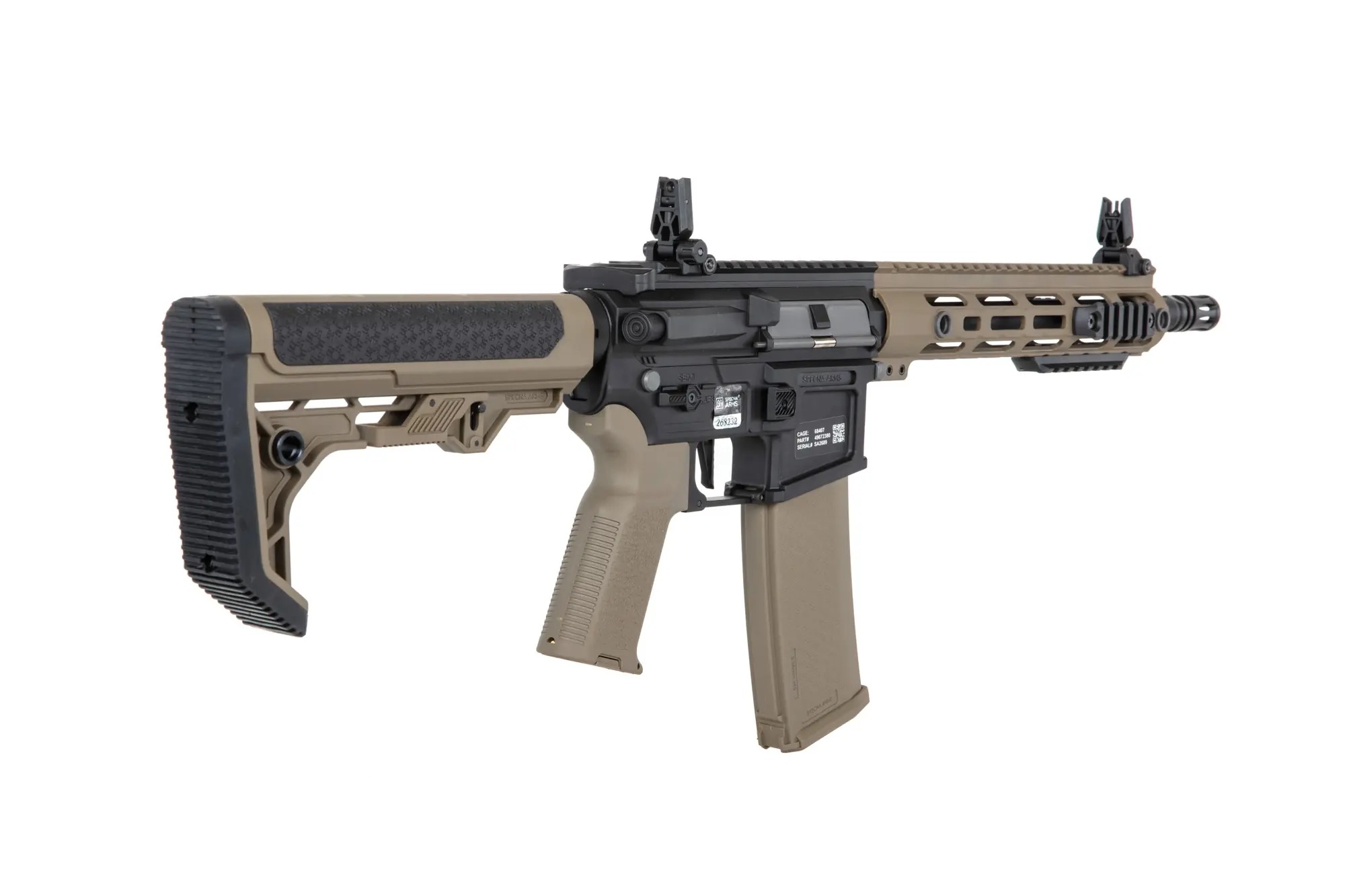 SA M4 Carbine RL M-LOK (SA-F05-RL FLEX(TM) HAL ETU(TM)) - Black/tan OD-A-SPARMS278-TAN asgbox.pl SA M4 Carbine RL M-LOK (SA-F05-RL FLEX(TM) HAL ETU(TM)) - Black/tan - obrazek 5