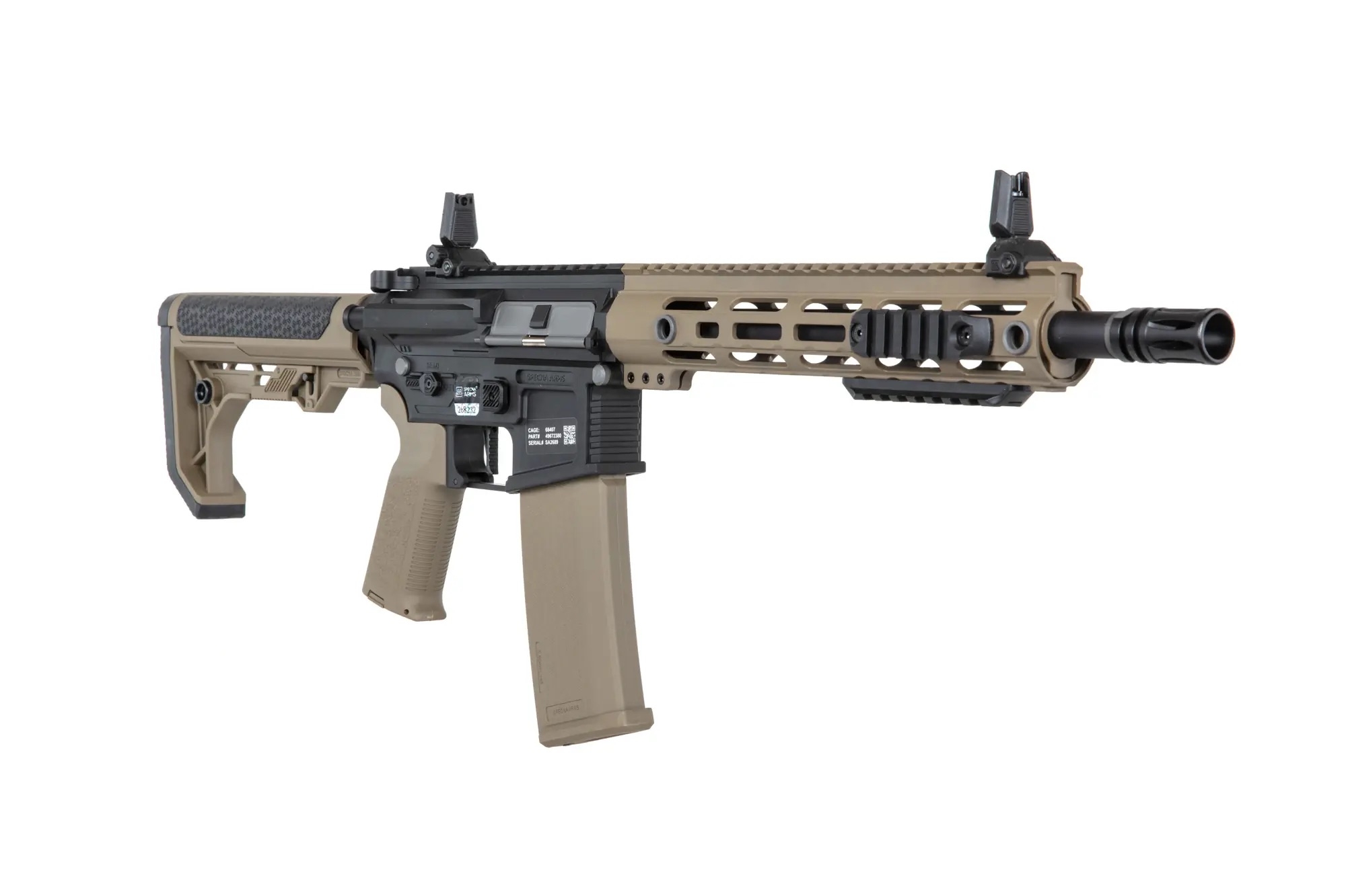 SA M4 Carbine RL M-LOK (SA-F05-RL FLEX(TM) HAL ETU(TM)) - Black/tan OD-A-SPARMS278-TAN asgbox.pl SA M4 Carbine RL M-LOK (SA-F05-RL FLEX(TM) HAL ETU(TM)) - Black/tan - obrazek 4