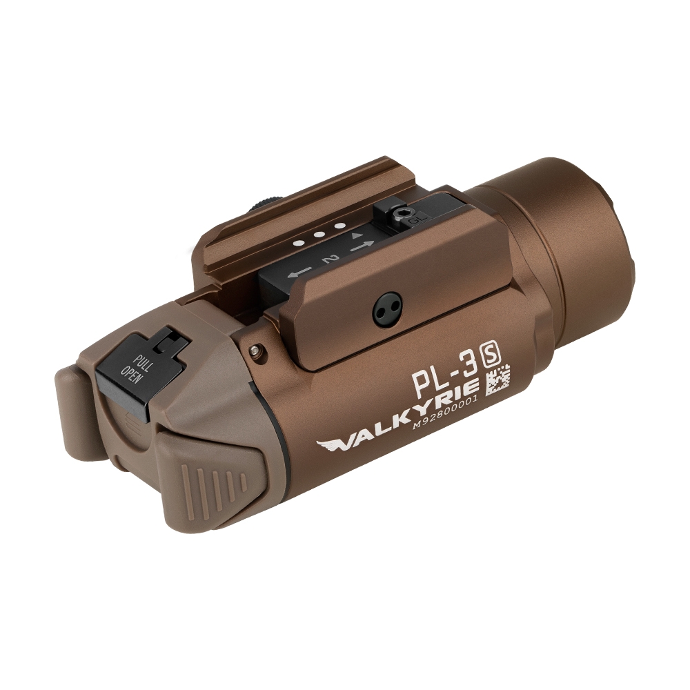 OLIGHT Pistol Flashlight Valkyrie PL-3S 1000 lm - Tan OD-A-OLIGHT003-TAN asgbox.pl OLIGHT Pistol Flashlight Valkyrie PL-3S 1000 lm - Tan - obrazek 2