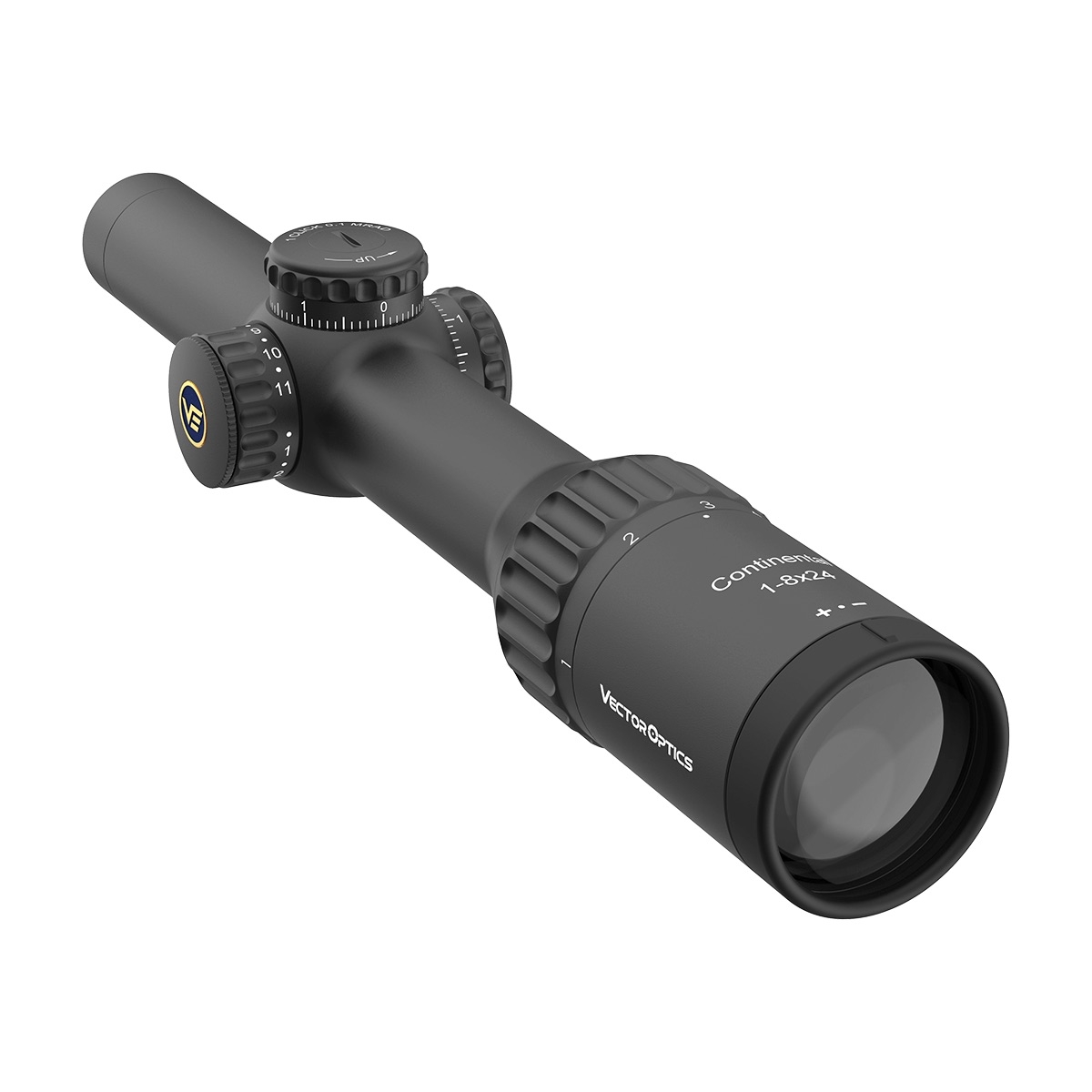 LPVO Riflescope CONTINENTAL X8 1-8x24 ED TACTICAL SFP - Black OD-A-SCOC-T37 asgbox.pl LPVO Riflescope CONTINENTAL X8 1-8x24 ED TACTICAL SFP - Black - obrazek 3