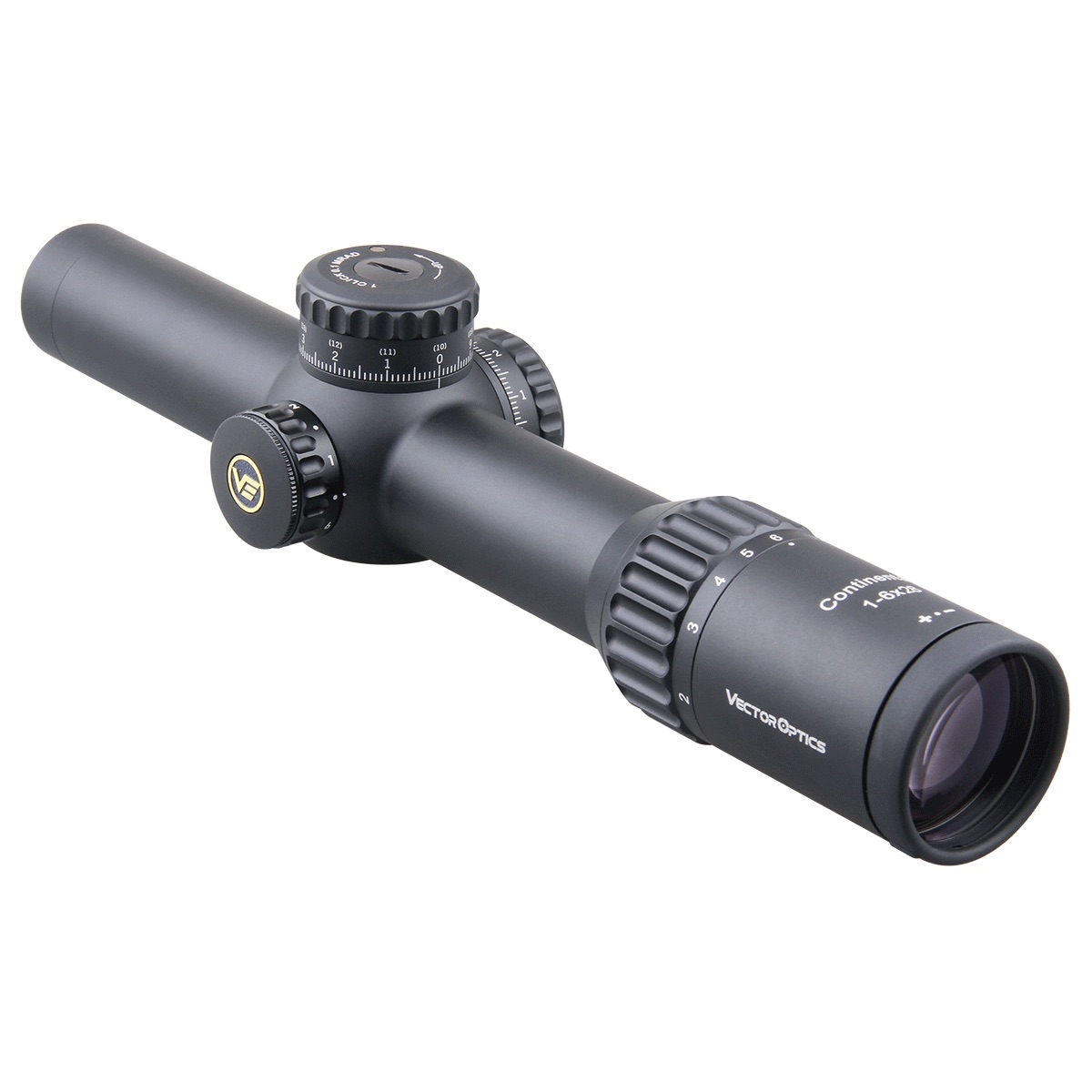 Riflescope 34 mm CONTINENTAL X6 1-6x28 - Black OD-A-SCFF-31 asgbox.pl Riflescope 34 mm CONTINENTAL X6 1-6x28 - Black - obrazek 2