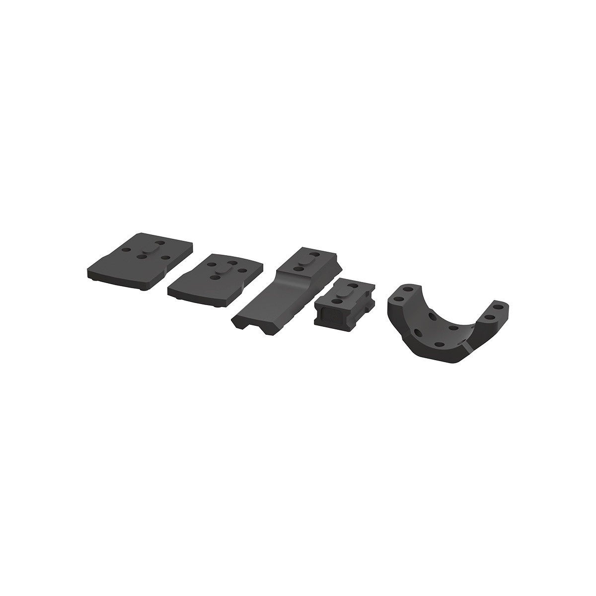 VO Mounting Kit for Red Dot Sight on 30mm X-ACCU Rings (4 screws) - Black OD-A-XASR-A03 asgbox.pl VO Mounting Kit for Red Dot Sight on 30mm X-ACCU Rings (4 screws) - Black - obrazek 4