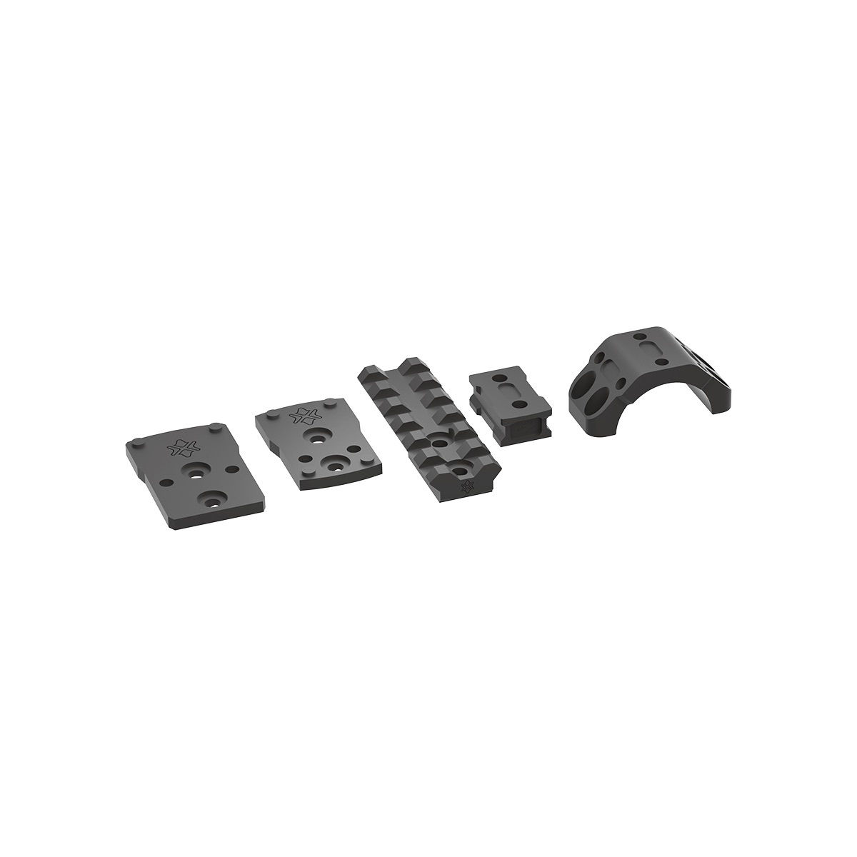 VO Mounting Kit for Red Dot Sight on 30mm X-ACCU Rings (4 screws) - Black OD-A-XASR-A03 asgbox.pl VO Mounting Kit for Red Dot Sight on 30mm X-ACCU Rings (4 screws) - Black - obrazek 2