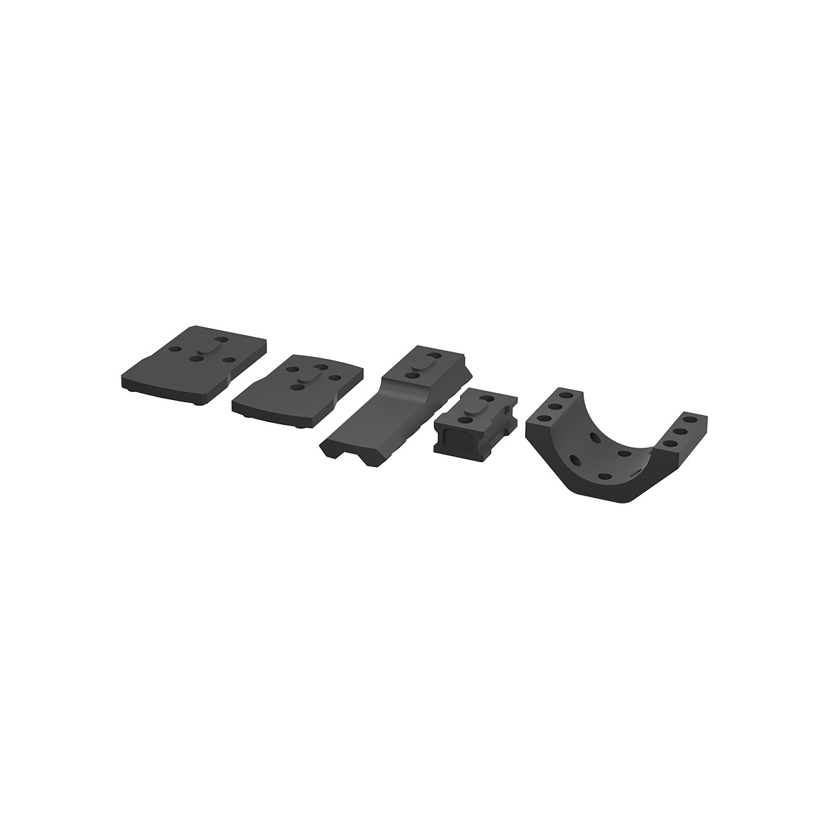 VO Mounting Kit for Red Dot Sight on 30mm X-ACCU Rings (6 screws) - Black OD-A-XASR-A02 asgbox.pl VO Mounting Kit for Red Dot Sight on 30mm X-ACCU Rings (6 screws) - Black - obrazek 3