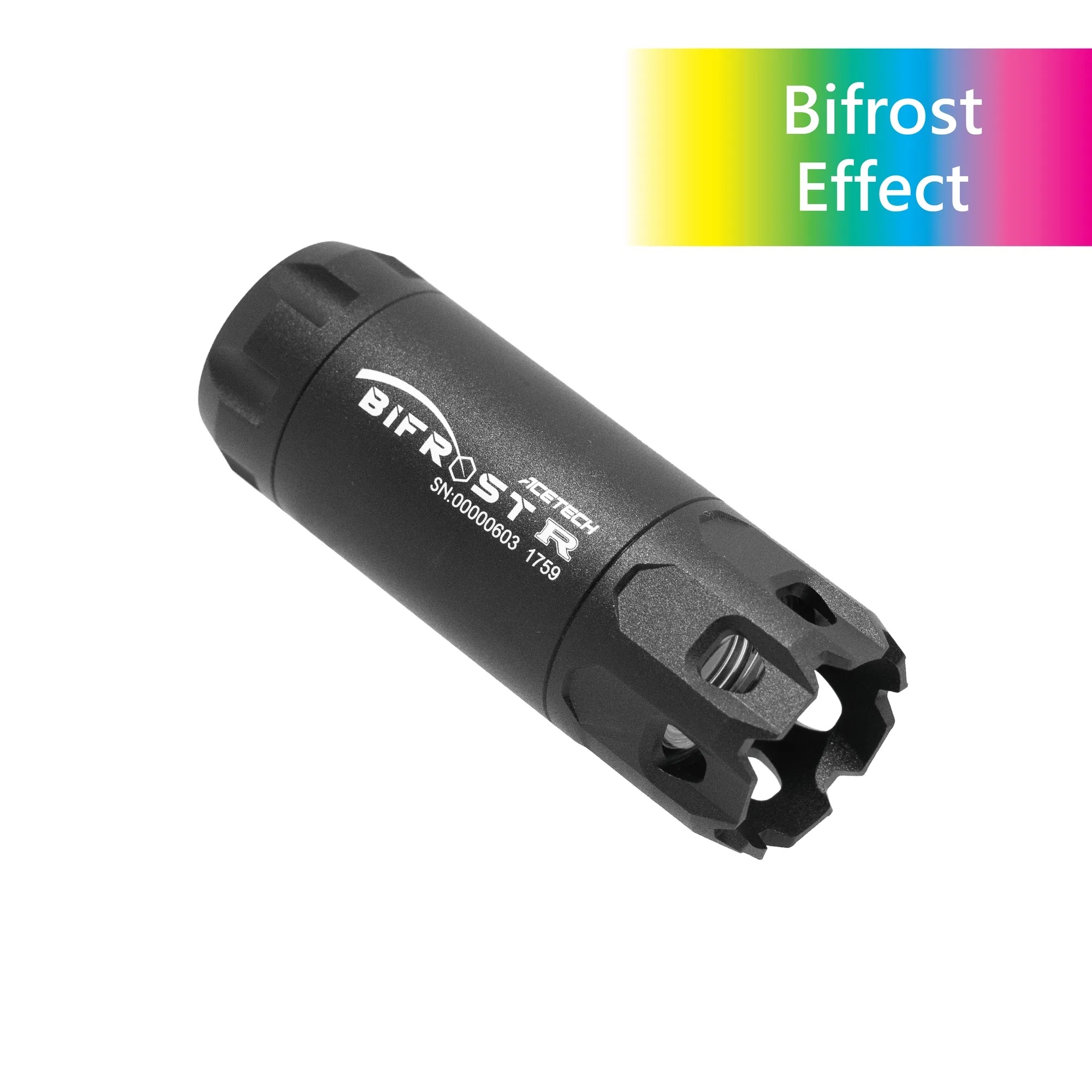 AceTech BIFROST R Tracer Unit with Muzzle Flame - Black OD-A-PAT0720-B-001 asgbox.pl AceTech BIFROST R Tracer Unit with Muzzle Flame - Black