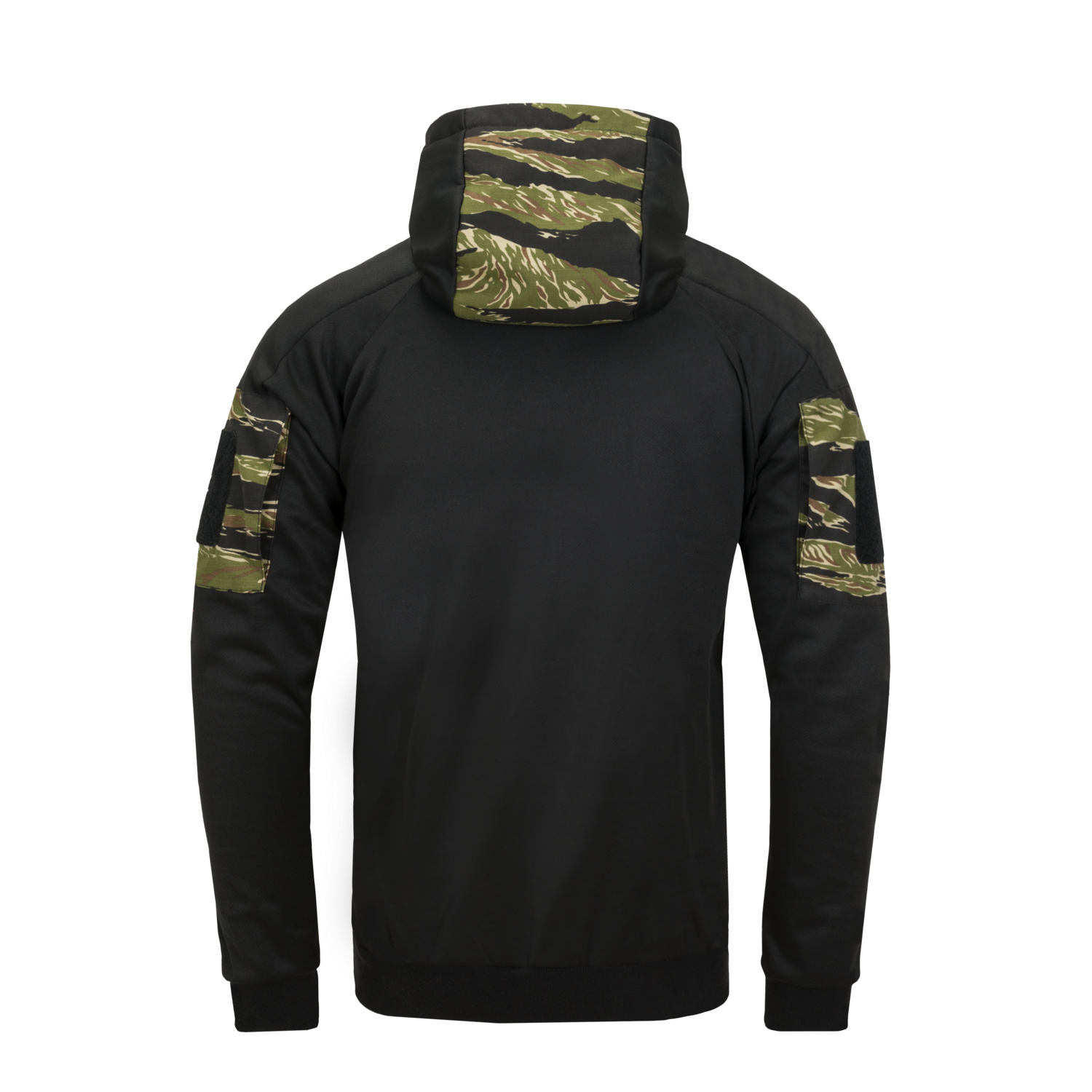 HELIKON ROGUE Hoodie (FullZip)(R) - Black/US Woodland OD-A-BL-RHF-PO-0103A-B03 asgbox.pl HELIKON ROGUE Hoodie (FullZip)(R) - Black/US Woodland - obrazek 2