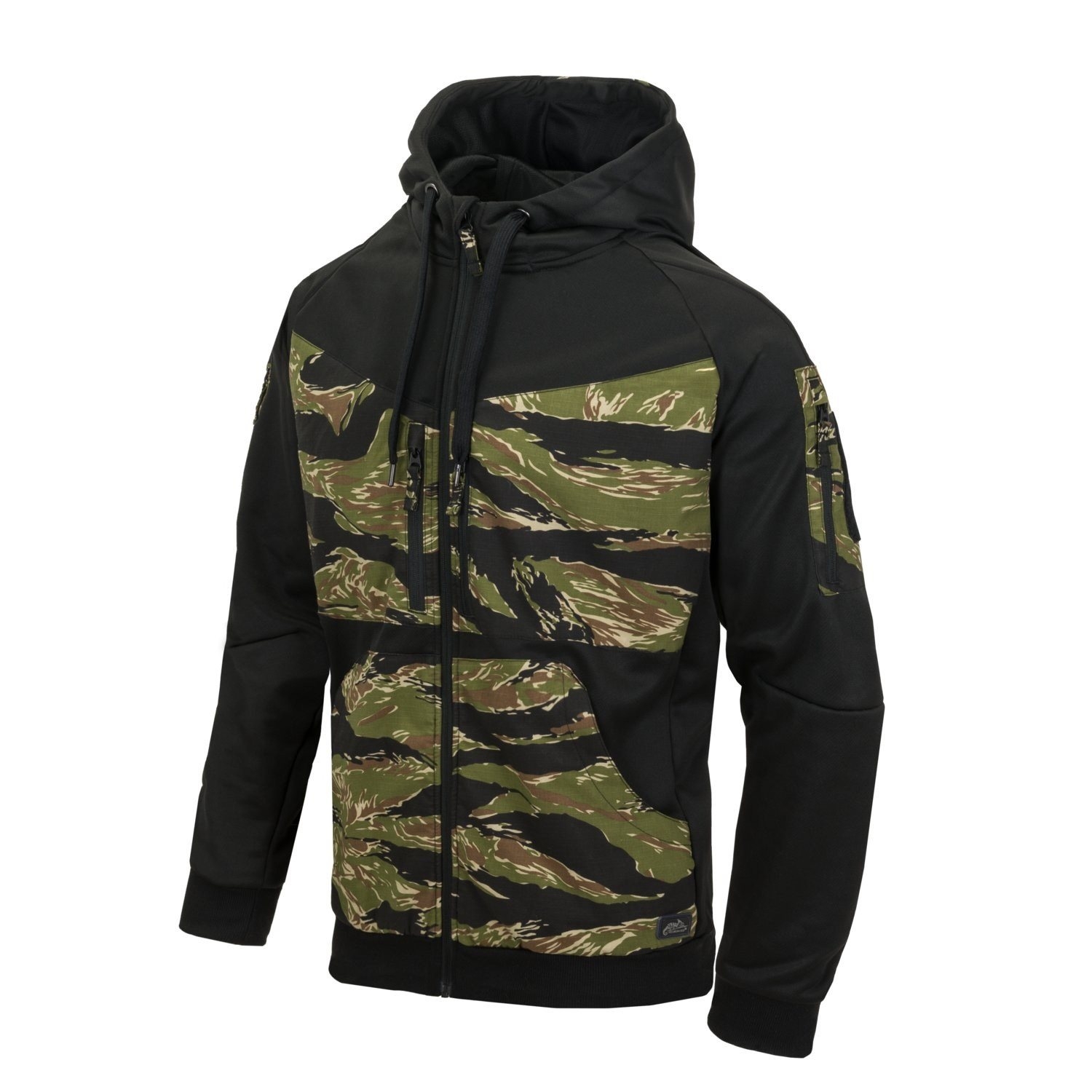 HELIKON ROGUE Hoodie (FullZip)(R) - Black/Tiger Stripe OD-A-BL-RHF-PO-0162A-B03 asgbox.pl HELIKON ROGUE Hoodie (FullZip)(R) - Black/Tiger Stripe