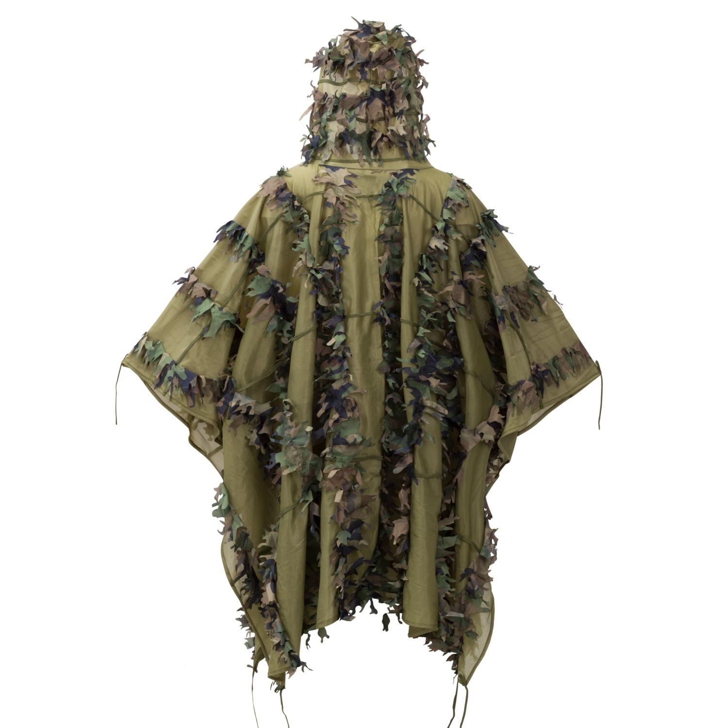HELIKON 3D Ghillie Poncho(R) LEAF - US Woodland OD-A-PO-LFG-PO-03 asgbox.pl HELIKON 3D Ghillie Poncho(R) LEAF - US Woodland - obrazek 2