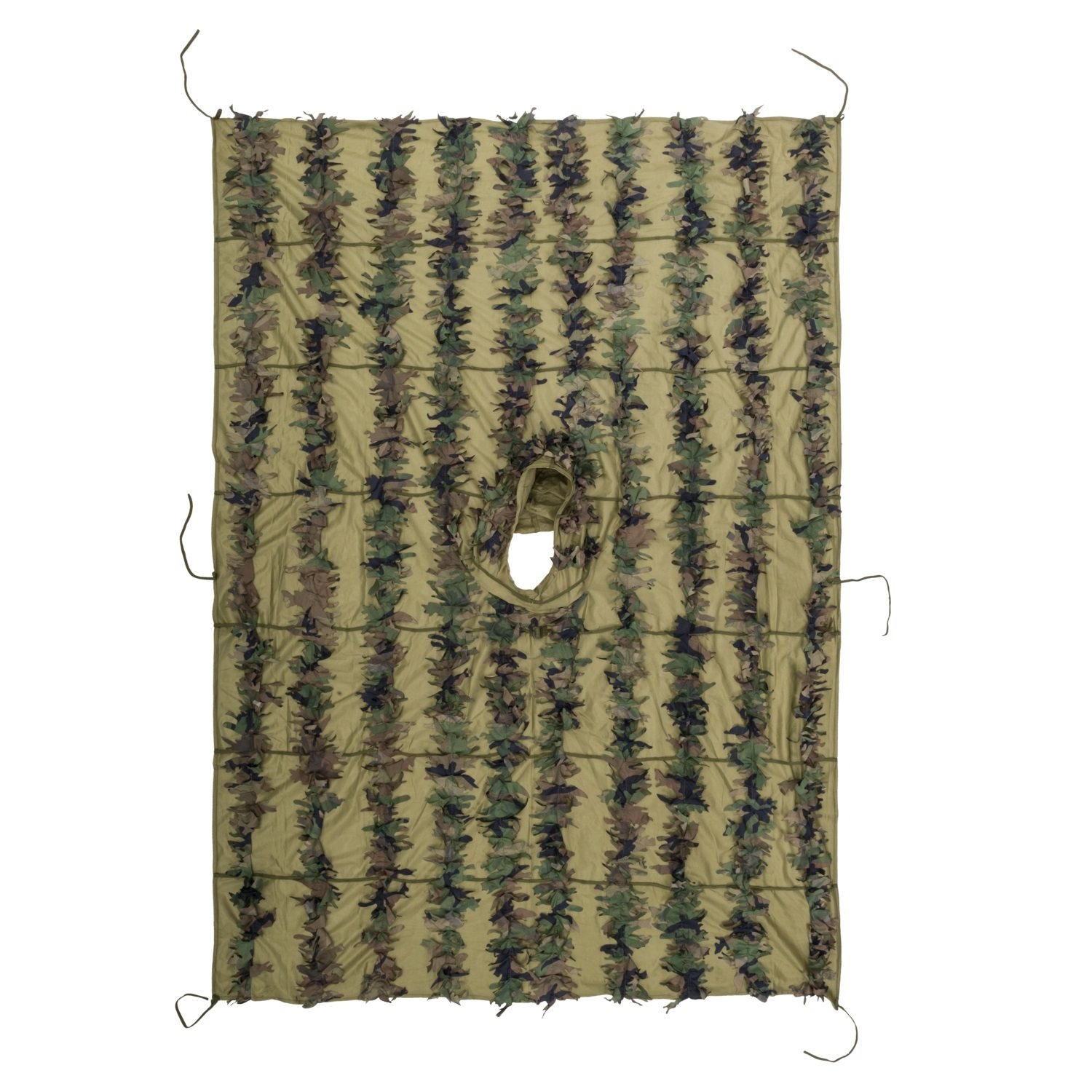 HELIKON 3D Ghillie Poncho(R) LEAF - US Woodland OD-A-PO-LFG-PO-03 asgbox.pl HELIKON 3D Ghillie Poncho(R) LEAF - US Woodland - obrazek 4