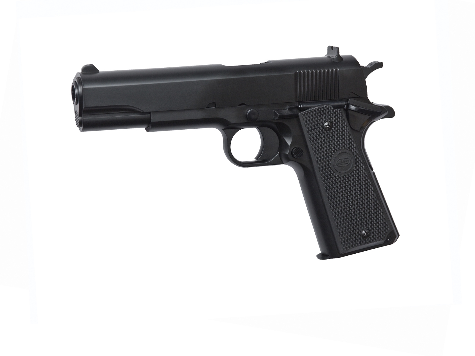 ASG Spring Powered Pistol STI(R) M1911 Classic - Black OD-A-ASG359 asgbox.pl ASG Spring Powered Pistol STI(R) M1911 Classic - Black