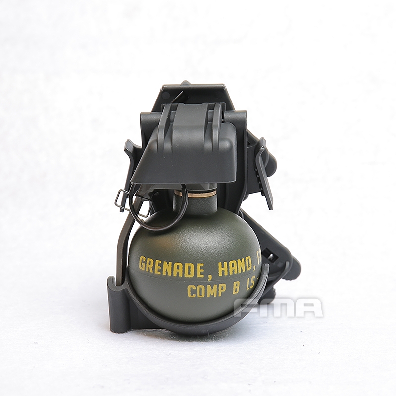 FMA Frag Grenade Tac MOLLE Holster M67 - Black OD-A-TB1332-BK asgbox.pl FMA Frag Grenade Tac MOLLE Holster M67 - Black - obrazek 5