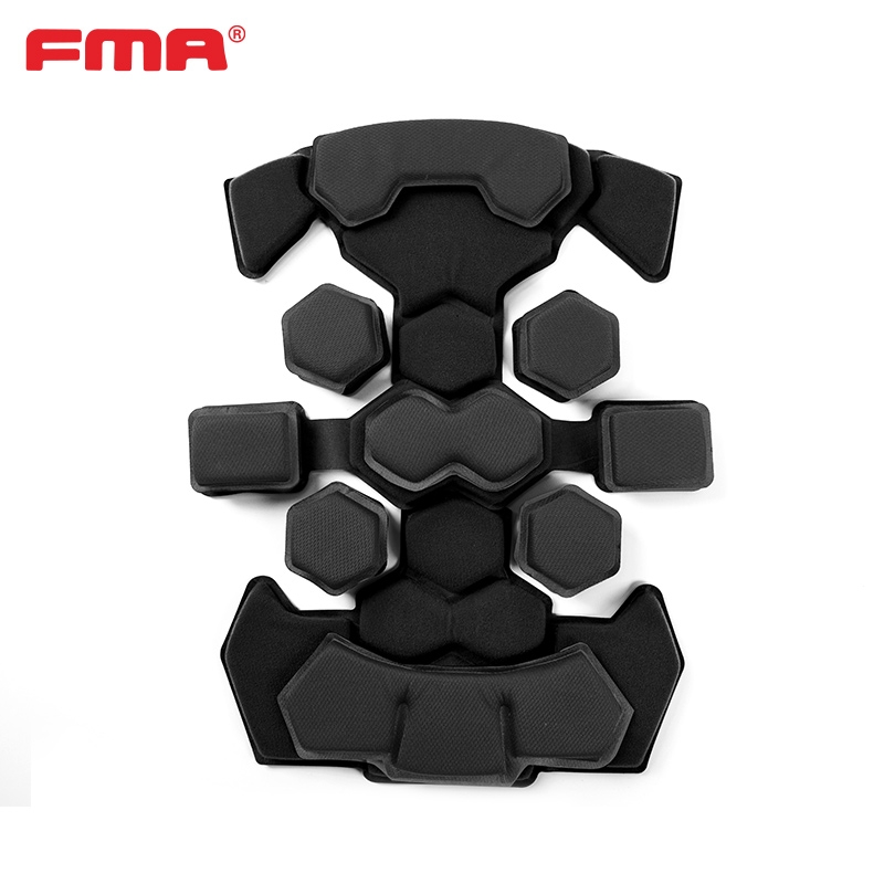 FMA Yunlin Dual Layer Memory Foam Helmet Pad Kit - Black OD-A-TB1478-BK asgbox.pl FMA Yunlin Dual Layer Memory Foam Helmet Pad Kit - Black - obrazek 3