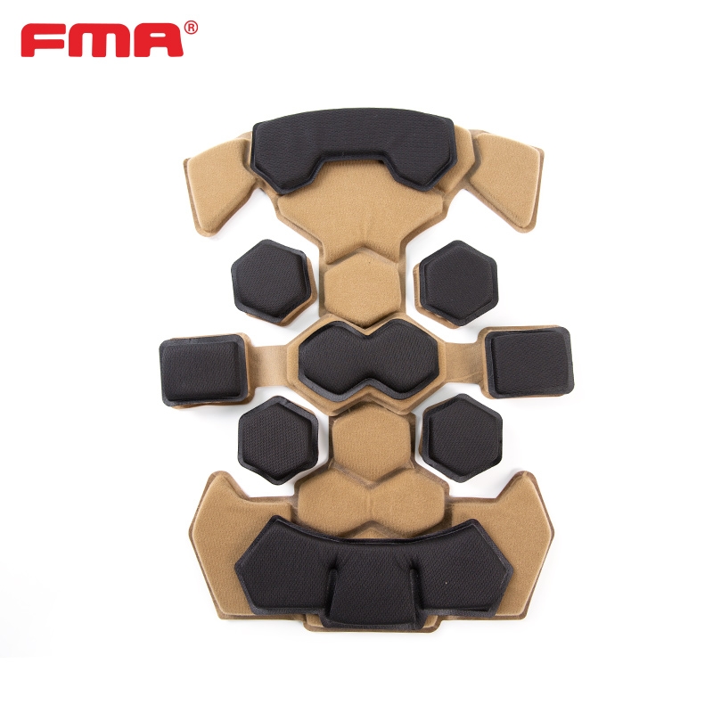 FMA Yunlin Dual Layer Memory Foam Helmet Pad Kit - Coyote OD-A-TB1478-DE asgbox.pl FMA Yunlin Dual Layer Memory Foam Helmet Pad Kit - Coyote - obrazek 2
