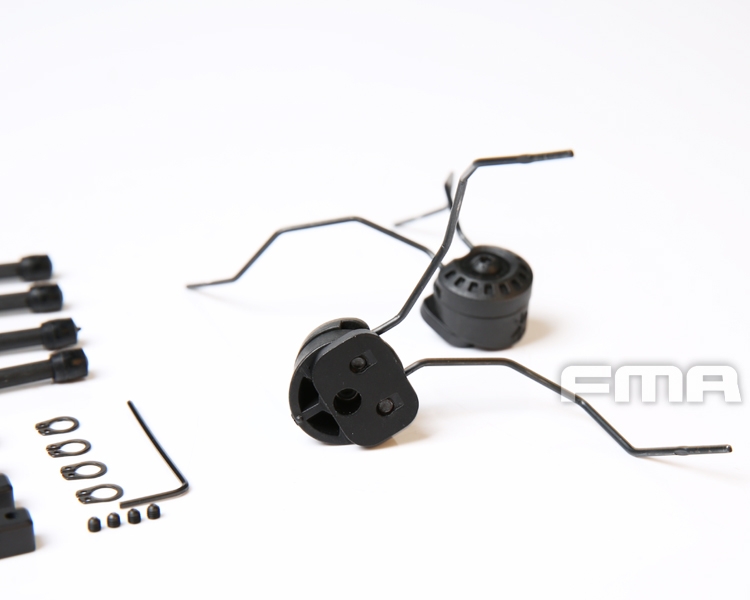FMA Headphone Universal Modular FARA OTH Attach ARC Rail Kit - Black OD-A-TB1292-BK asgbox.pl FMA Headphone Universal Modular FARA OTH Attach ARC Rail Kit - Black - obrazek 4