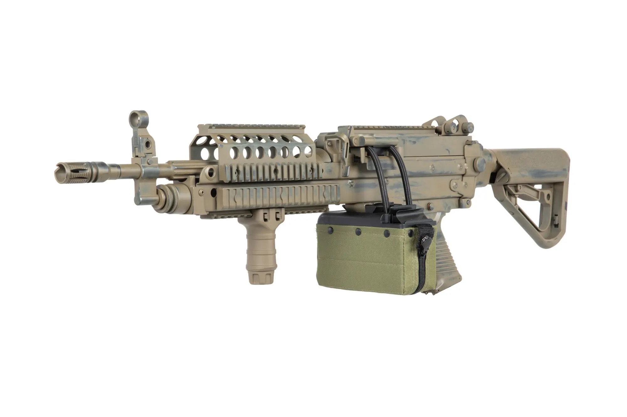 A a K T8 SP Systems MK46 MOD 0 LMG - Tan (Battleworn) OD-A-AK00079-FDE asgbox.pl A a K T8 SP Systems MK46 MOD 0 LMG - Tan (Battleworn) - obrazek 2