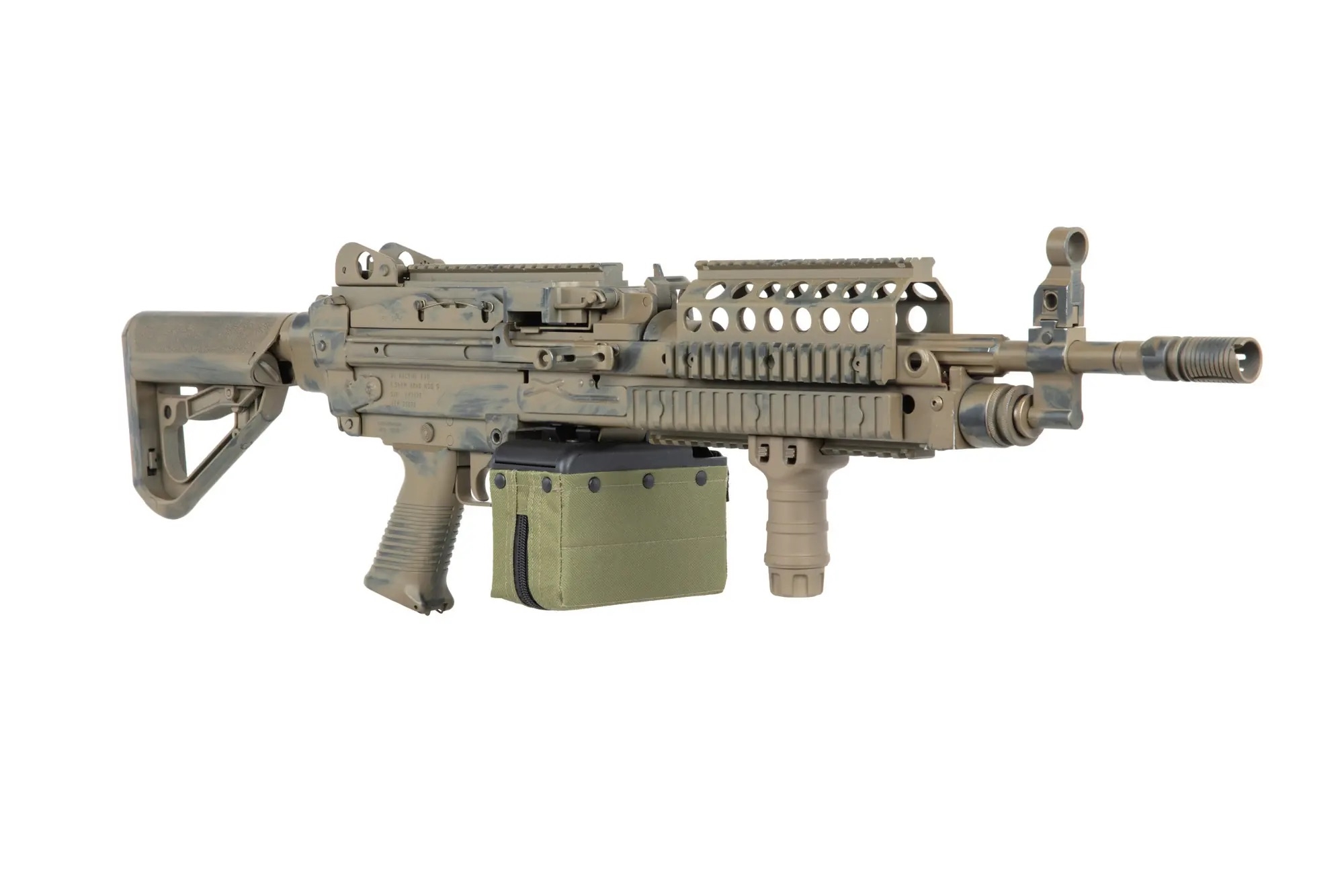 A a K T8 SP Systems MK46 MOD 0 LMG - Tan (Battleworn) OD-A-AK00079-FDE asgbox.pl A a K T8 SP Systems MK46 MOD 0 LMG - Tan (Battleworn) - obrazek 3