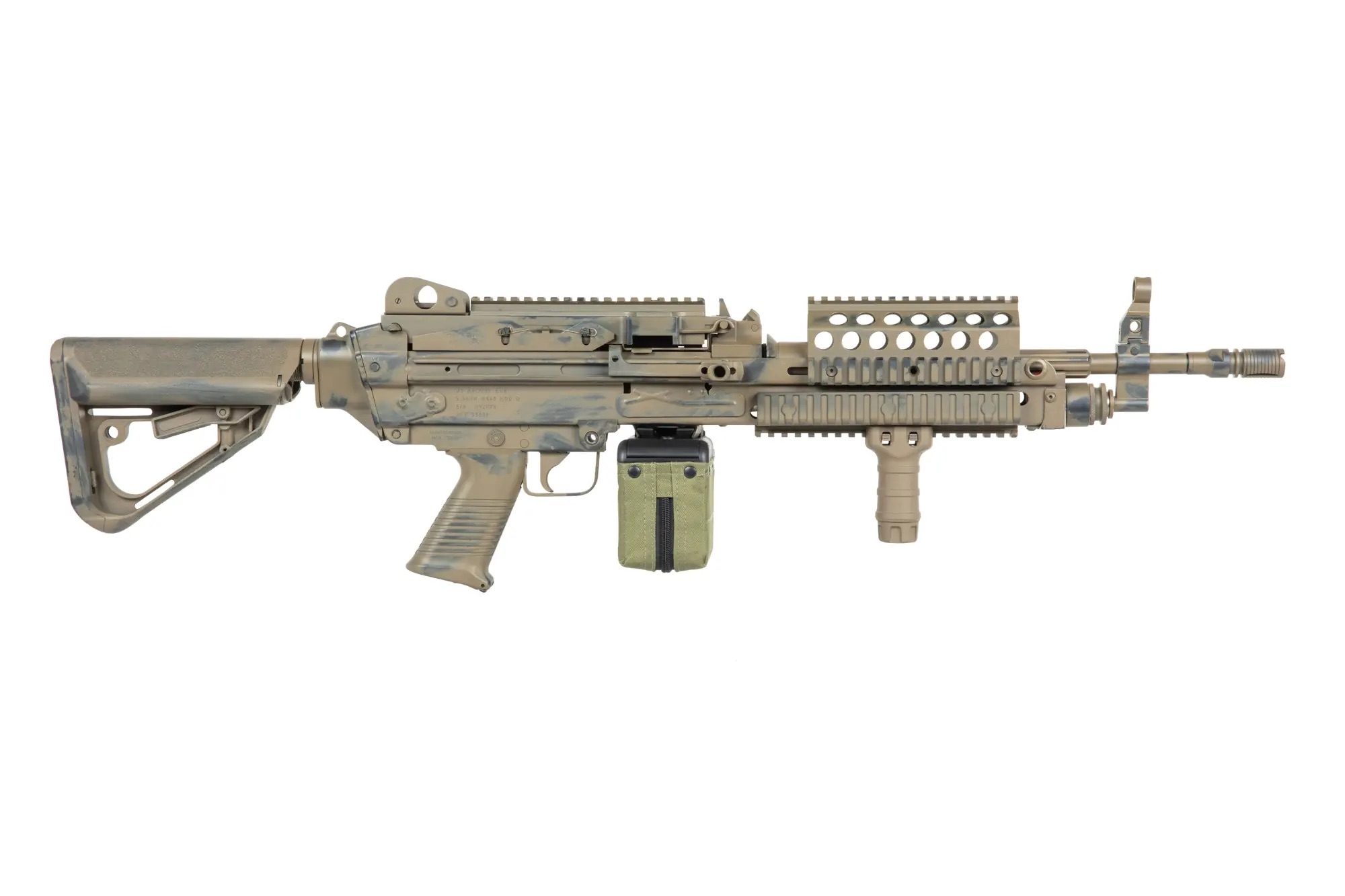 A a K T8 SP Systems MK46 MOD 0 LMG - Tan (Battleworn) OD-A-AK00079-FDE asgbox.pl A a K T8 SP Systems MK46 MOD 0 LMG - Tan (Battleworn) - obrazek 4