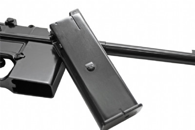 WE Long Gas Magazine for WE 712 GBB, 26 BBs - Black