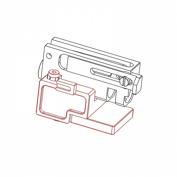CNC AK Cube for Hop up chamber OD-A-6692 asgbox.pl CNC AK Cube for Hop up chamber - obrazek 4
