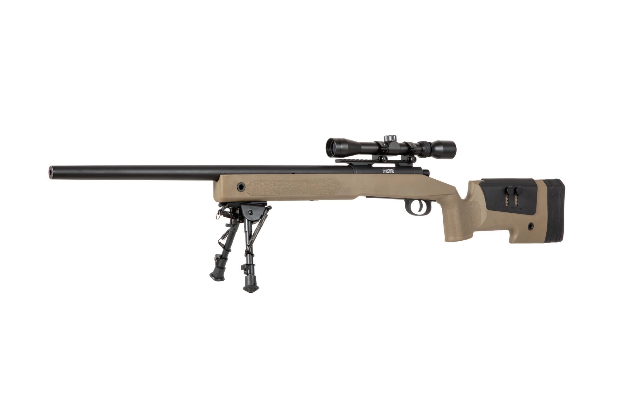 SA M40A3 (SA-S02 CORE(TM)) Sniper Rifle with Accessories - Tan OD-A-SPARMS162-TAN asgbox.pl SA M40A3 (SA-S02 CORE(TM)) Sniper Rifle with Accessories - Tan - obrazek 2
