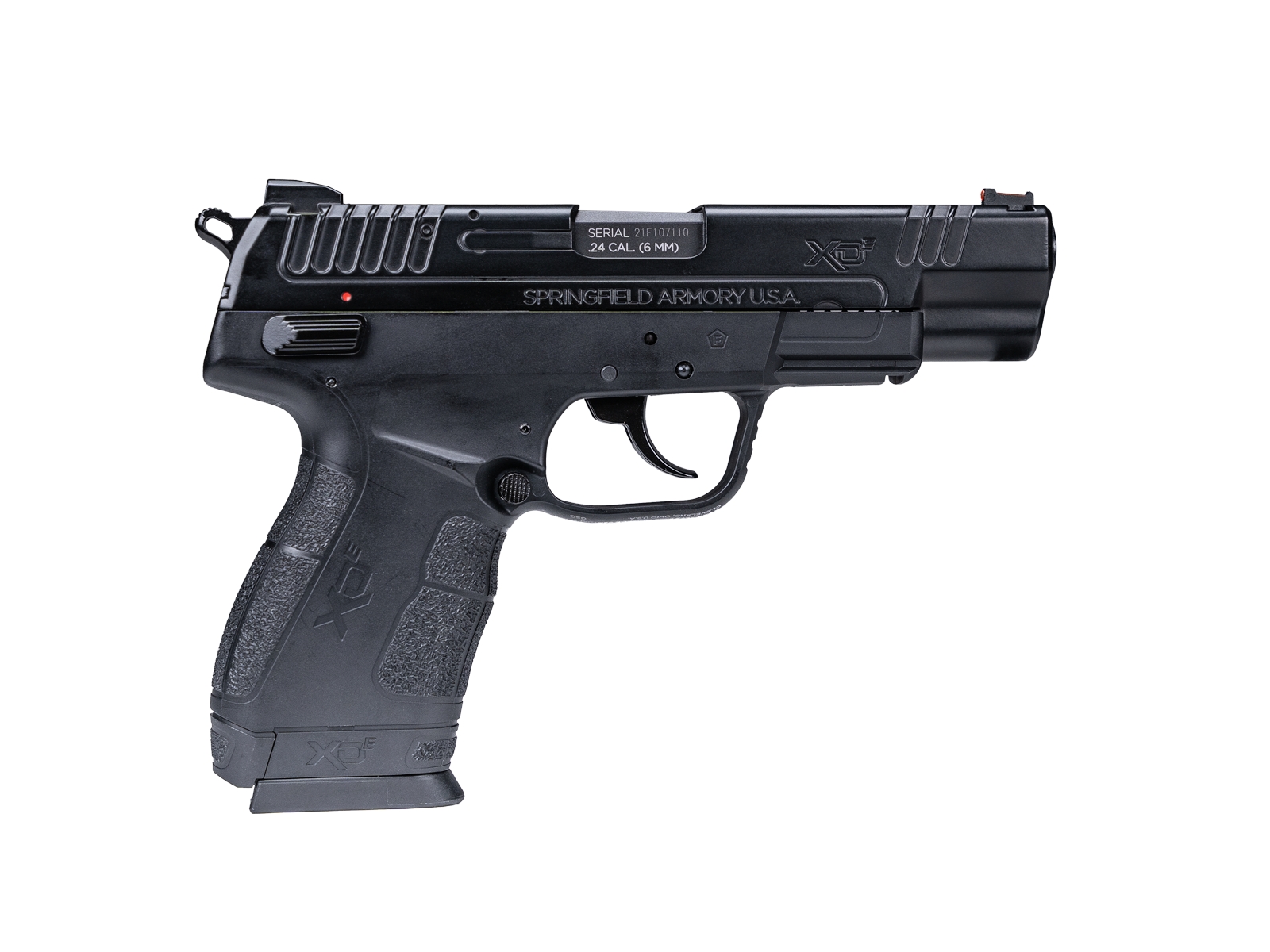 ASG Springfield Armory XDE 4.5" CO2 Blowback, Metal Slide - Black OD-A-ASG360 asgbox.pl ASG Springfield Armory XDE 4.5" CO2 Blowback, Metal Slide - Black - obrazek 2