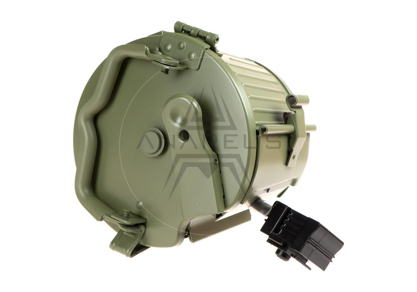G a G Electric Drum Magazine for MG42, 1700 BBs - Green OD-A-GAG00073-OD asgbox.pl G a G Electric Drum Magazine for MG42, 1700 BBs - Green