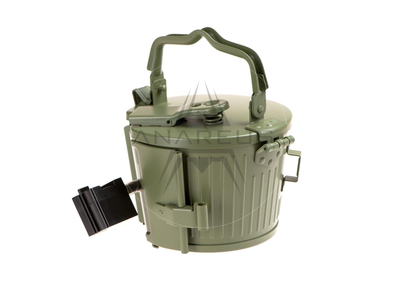G a G Electric Drum Magazine for MG42, 1700 BBs - Green OD-A-GAG00073-OD asgbox.pl G a G Electric Drum Magazine for MG42, 1700 BBs - Green - obrazek 3