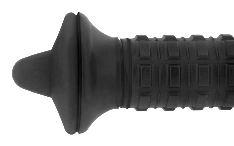 ESP Rubber Baton Tip with Glass Breaker - Black OD-A-ESP021 asgbox.pl ESP Rubber Baton Tip with Glass Breaker - Black