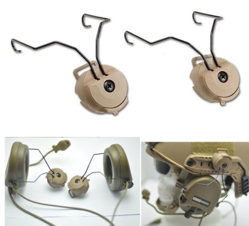 FMA ARC Helmet Mount for MSA Sordin Headset - Black OD-A-TB398 asgbox.pl FMA ARC Helmet Mount for MSA Sordin Headset - Black - obrazek 2