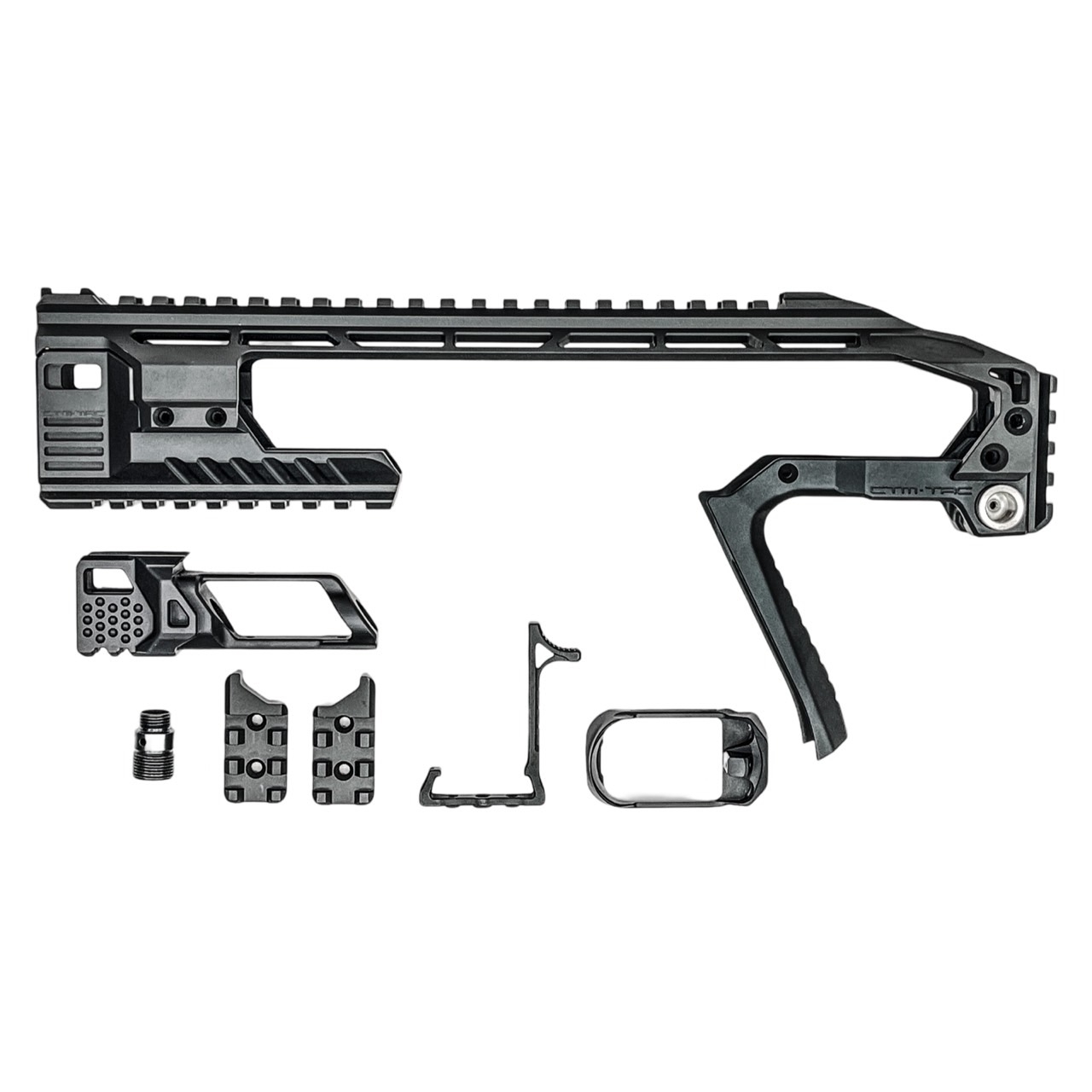 CTM CNC Aluminium RIS Modular Upper Conversion Kit for AAP-01 - Black OD-A-CTM0072-BK asgbox.pl CTM CNC Aluminium RIS Modular Upper Conversion Kit for AAP-01 - Black
