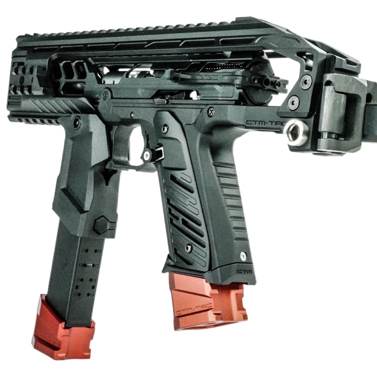 CTM CNC Aluminium RIS Modular Upper Conversion Kit for AAP-01 - Black OD-A-CTM0072-BK asgbox.pl CTM CNC Aluminium RIS Modular Upper Conversion Kit for AAP-01 - Black - obrazek 5