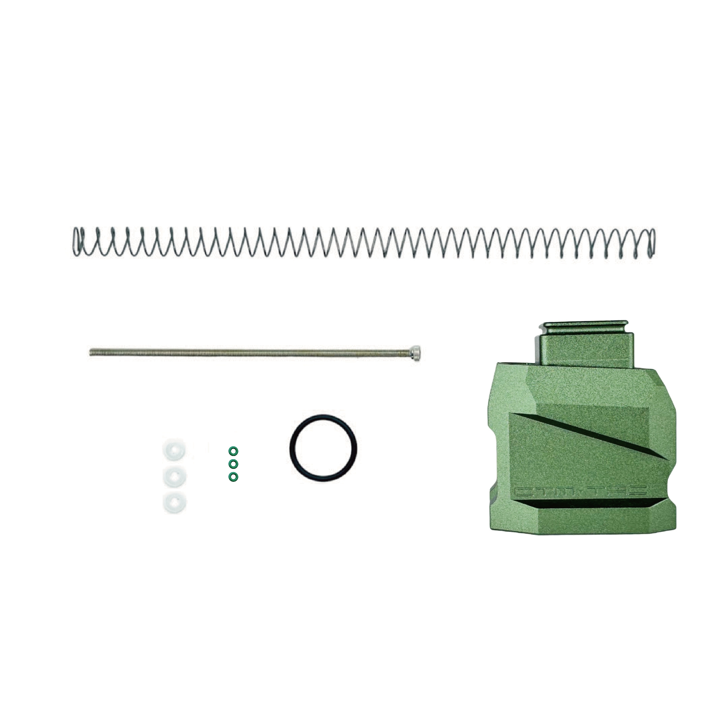 CTM CNC Magazine Extension Plate for TM Hi-Capa - Army Green OD-A-CTM0070-AOD asgbox.pl CTM CNC Magazine Extension Plate for TM Hi-Capa - Army Green - obrazek 5