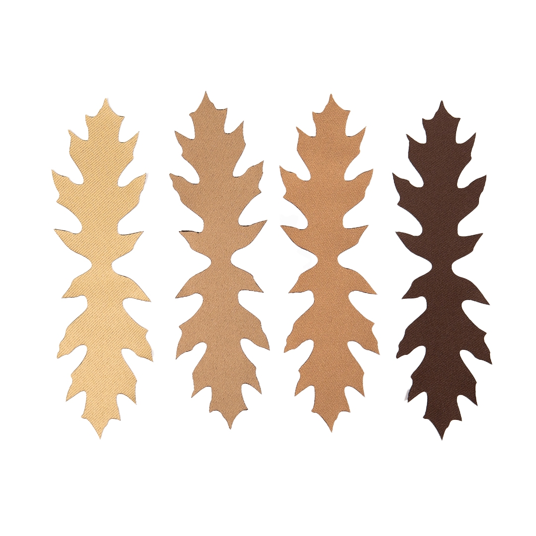 ANAREUS Pack of 3D SilkLeaf Camouflage Leaves, Small (25 Pcs) - Brown OD-A-ANAR91-S asgbox.pl ANAREUS Pack of 3D SilkLeaf Camouflage Leaves, Small (25 Pcs) - Brown - obrazek 3