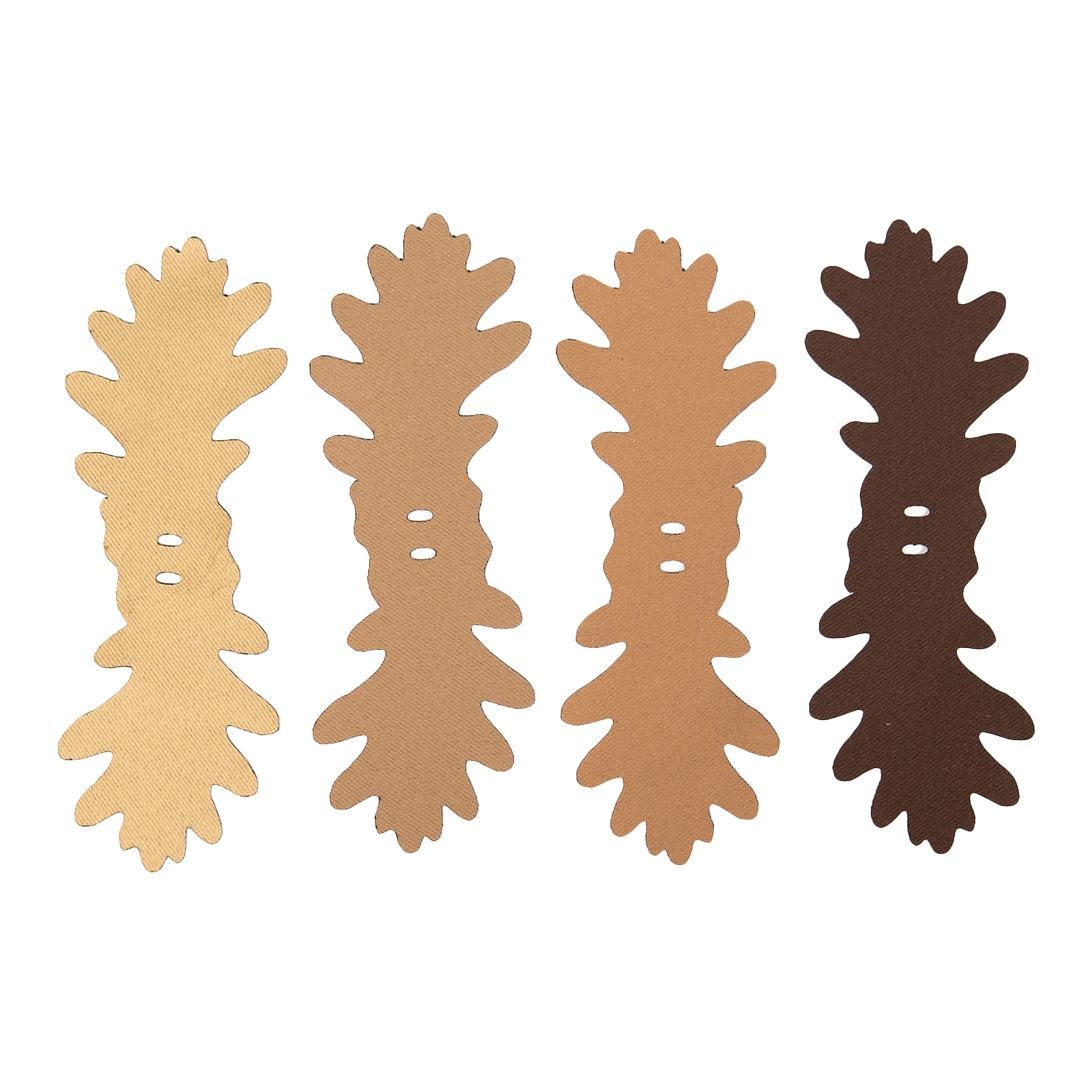 ANAREUS Pack of 3D SilkLeaf Camouflage Leaves, Small (25 Pcs) - Brown OD-A-ANAR91-S asgbox.pl ANAREUS Pack of 3D SilkLeaf Camouflage Leaves, Small (25 Pcs) - Brown - obrazek 4