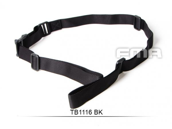 FMA FS1 Two-Point Fast Tightening Sling - Black OD-A-TB1116-BK asgbox.pl FMA FS1 Two-Point Fast Tightening Sling - Black