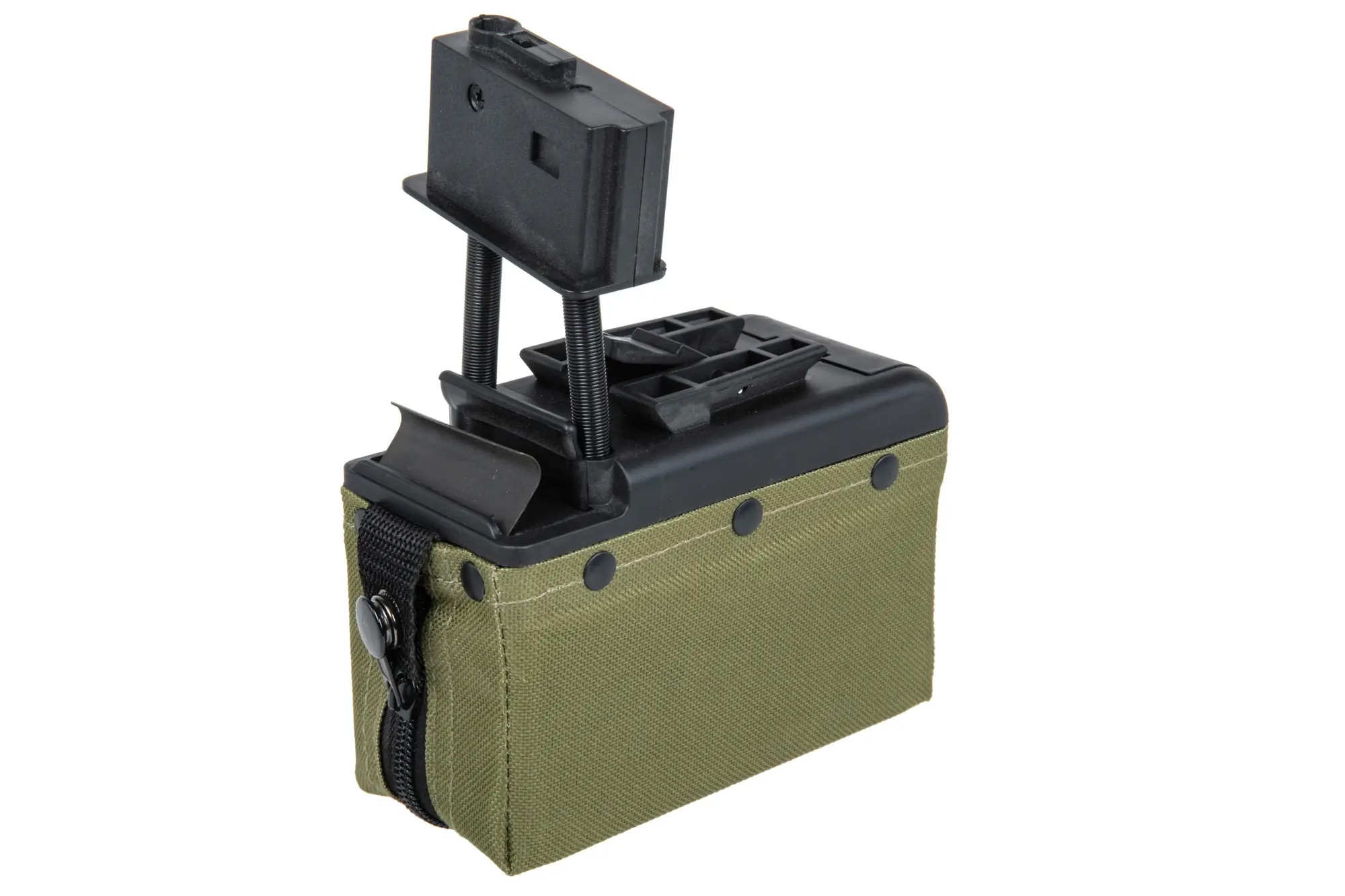 A a K Electric Box Magazine for M249 Gen2, 2000 BBs - Green OD-A-AK00080-OD asgbox.pl A a K Electric Box Magazine for M249 Gen2, 2000 BBs - Green