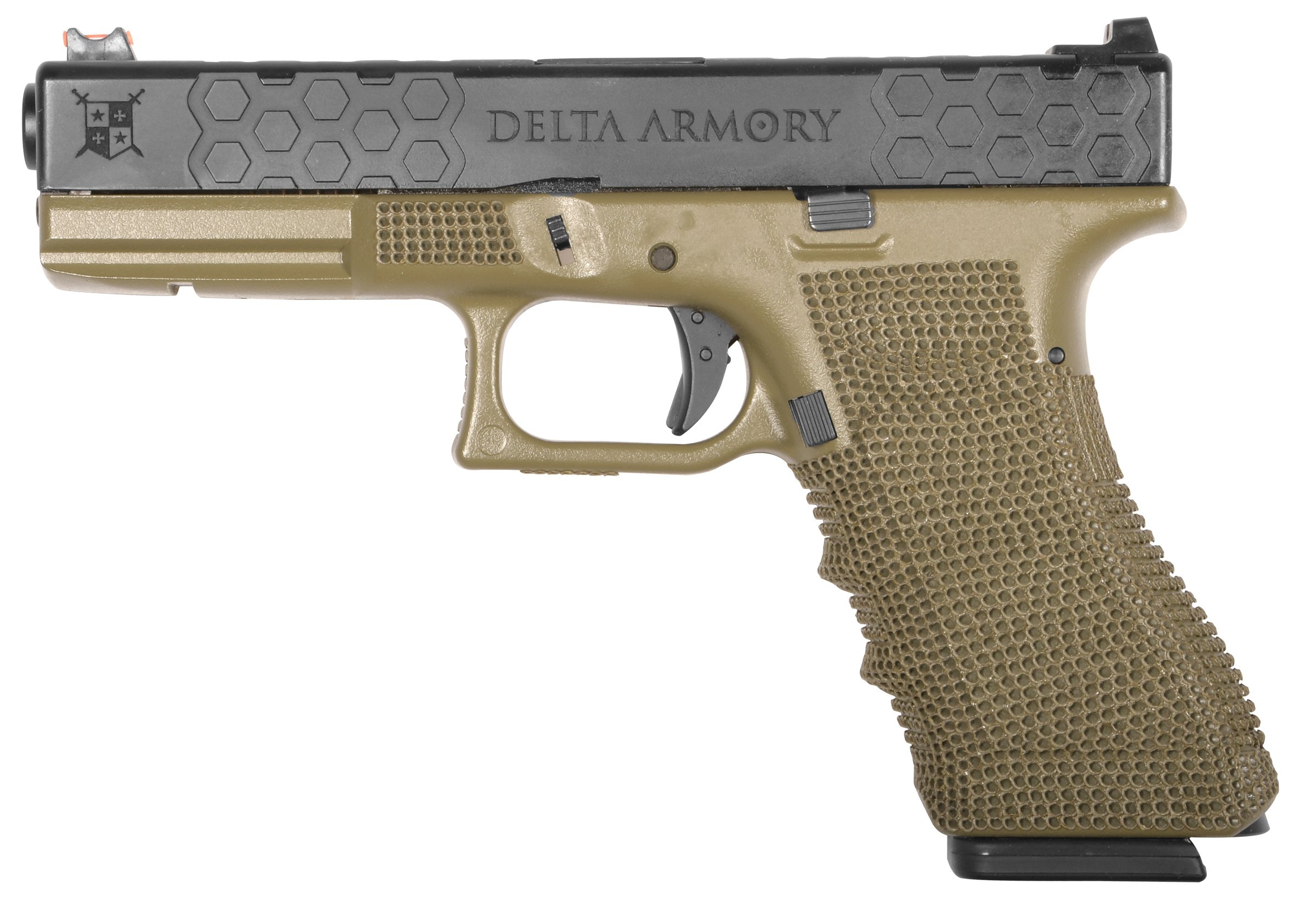 Delta Armory GBB P03 G-series Pistol - Green OD-A-DA028-OD asgbox.pl Delta Armory GBB P03 G-series Pistol - Green