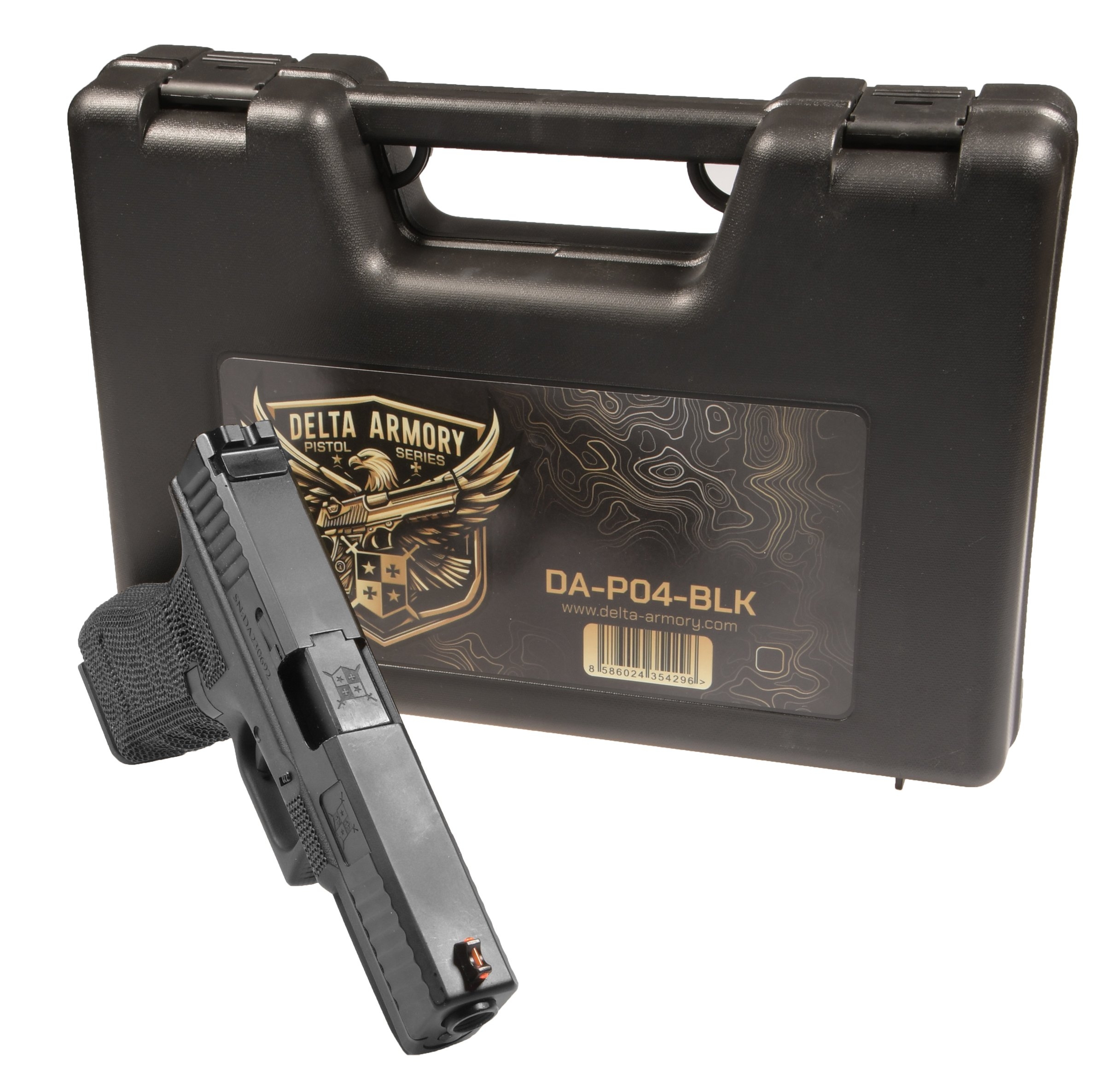 Delta Armory GBB P04 G-series Pistol - Black OD-A-DA029-BK asgbox.pl Delta Armory GBB P04 G-series Pistol - Black - obrazek 4