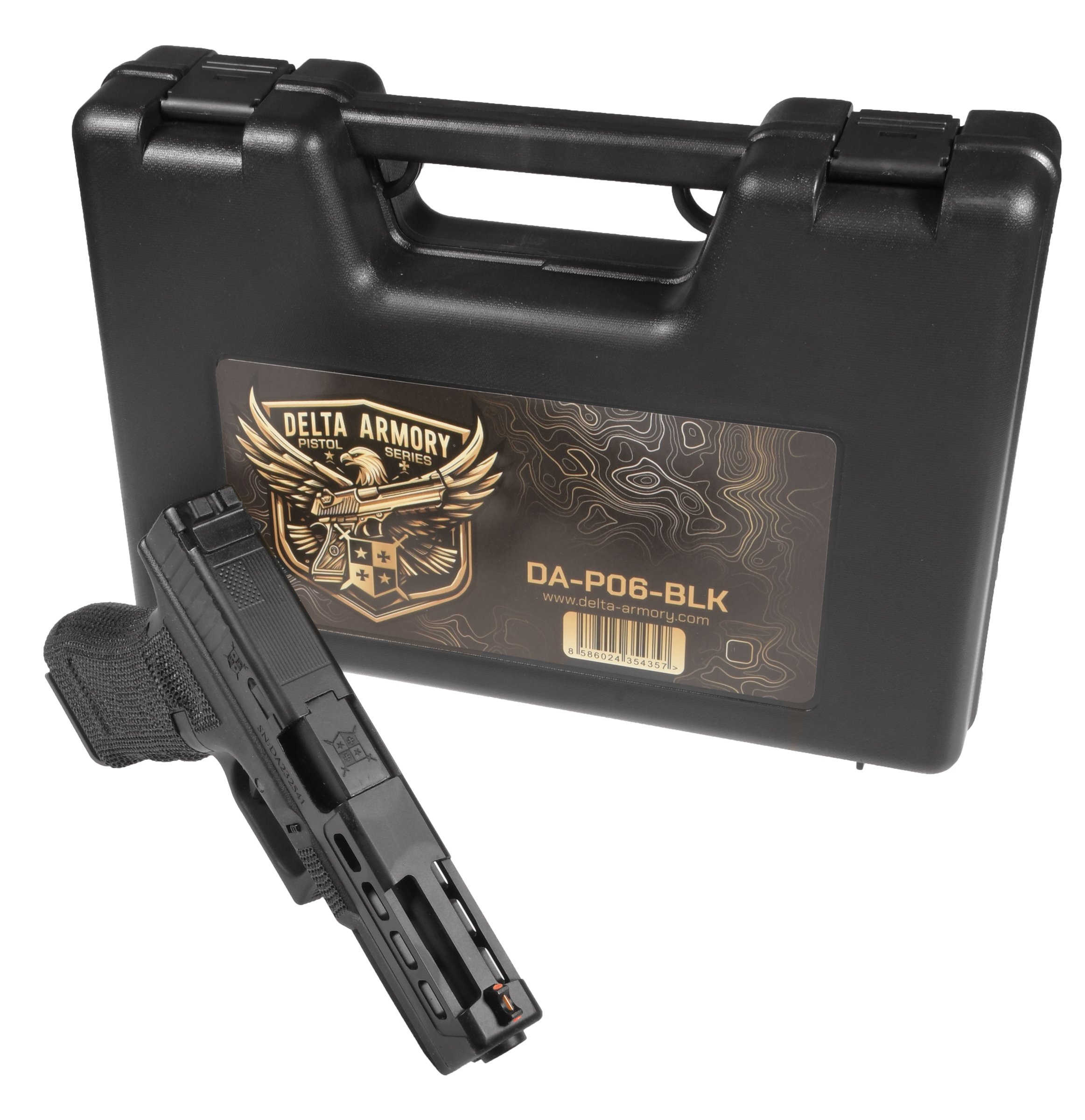Delta Armory GBB P06 G-series Pistol - Black OD-A-DA030-BK asgbox.pl Delta Armory GBB P06 G-series Pistol - Black - obrazek 5