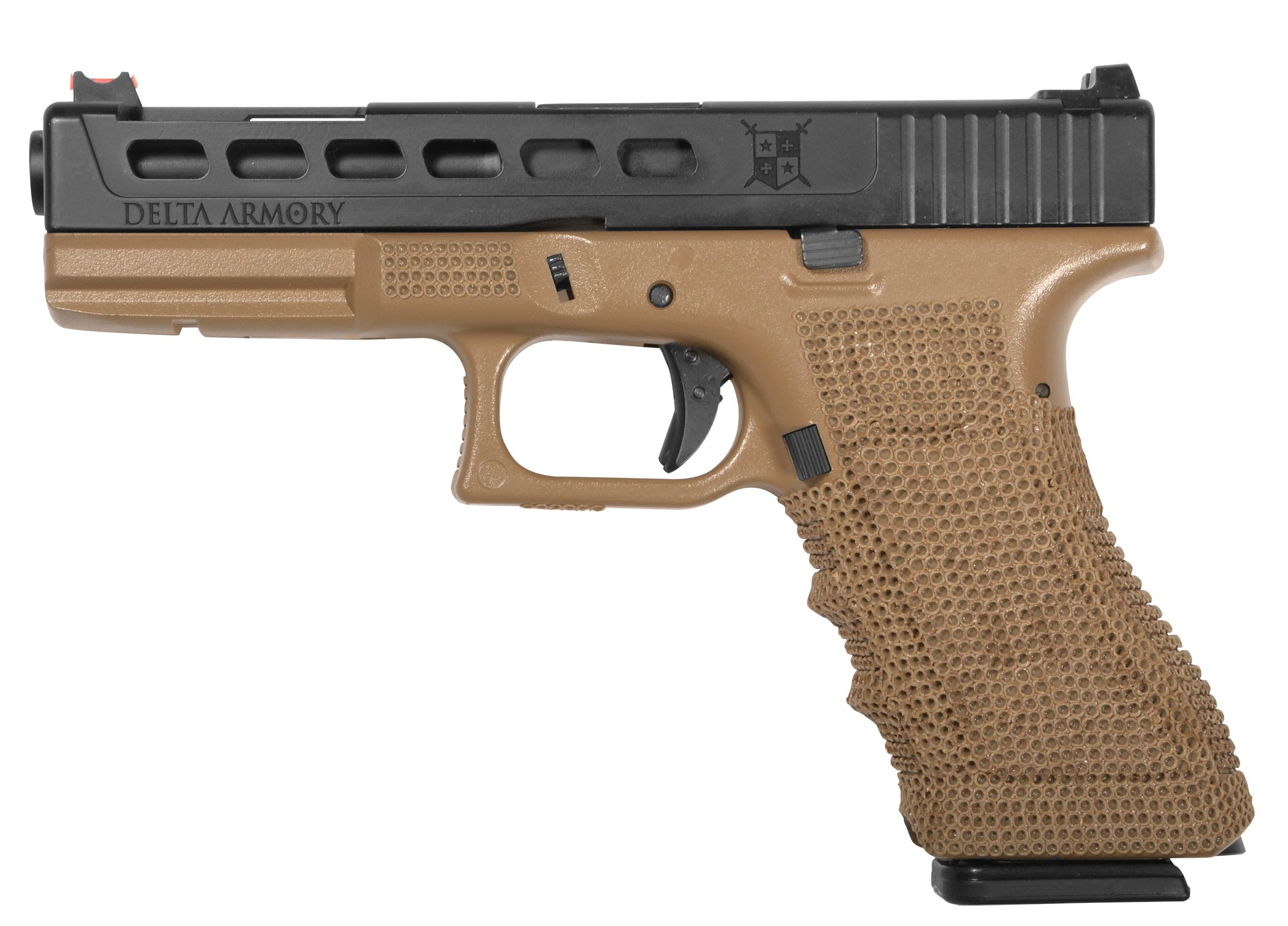 Delta Armory GBB P06 G-series Pistol - Tan OD-A-DA030-TAN asgbox.pl Delta Armory GBB P06 G-series Pistol - Tan