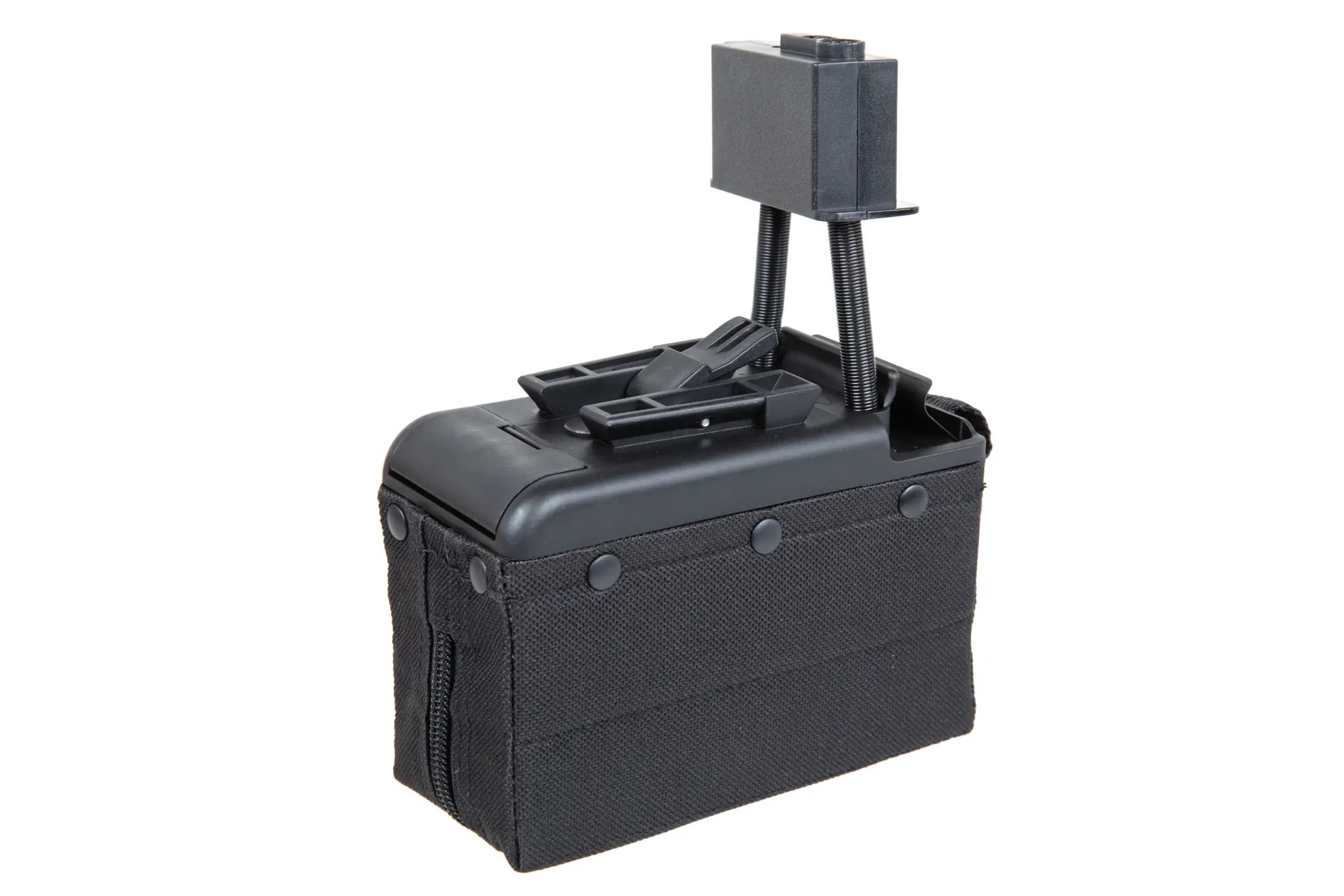 A a K Electric Box Magazine for M249 Gen2, 2000 BBs - Black OD-A-AK00080-BK asgbox.pl A a K Electric Box Magazine for M249 Gen2, 2000 BBs - Black - obrazek 2