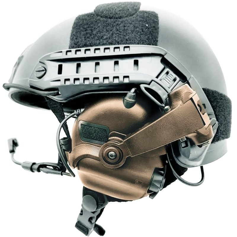 EARMOR M32X MOD4 Tactical Headset, M16C Mount for FAST / ARC - Coyote Brown OD-A-M32XPLUS-CB asgbox.pl EARMOR M32X MOD4 Tactical Headset, M16C Mount for FAST / ARC - Coyote Brown