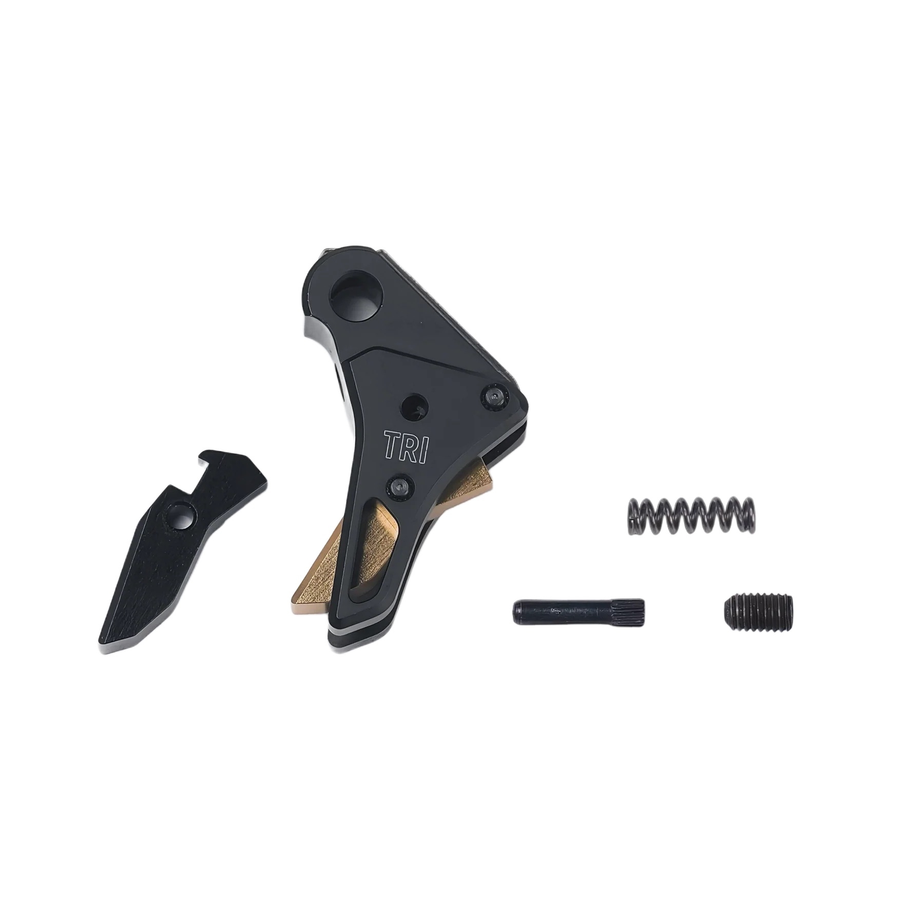 4UANTUM Performance Custom Flat Trigger for GHK G 17 Gen3 / Gen5 MOS - Black OD-A-4UAD009 asgbox.pl 4UANTUM Performance Custom Flat Trigger for GHK G 17 Gen3 / Gen5 MOS - Black - obrazek 3