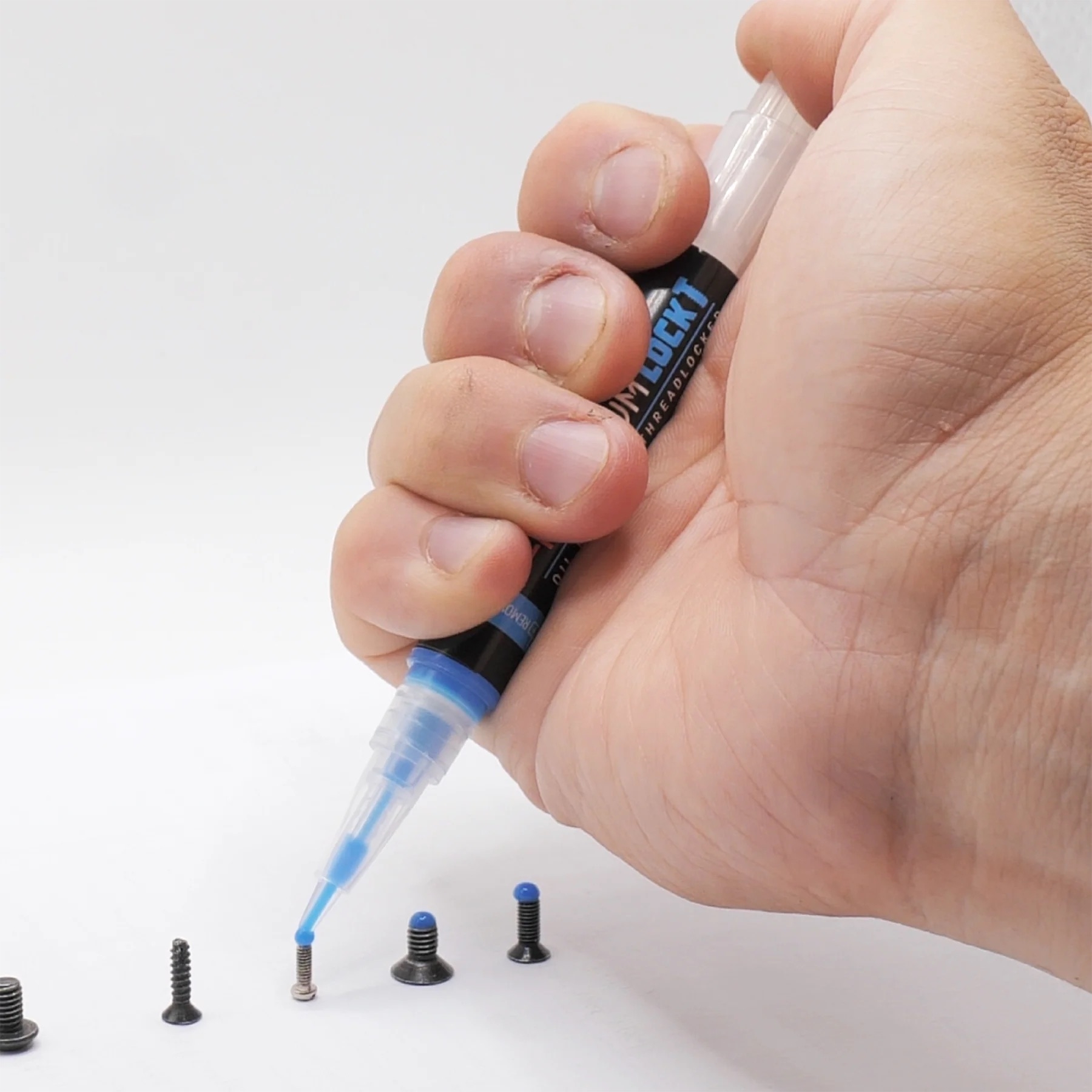 4UANTUM Removable Thread Locker LOCK, Medium Strength - Blue OD-A-4UAD005 asgbox.pl 4UANTUM Removable Thread Locker LOCK, Medium Strength - Blue - obrazek 4