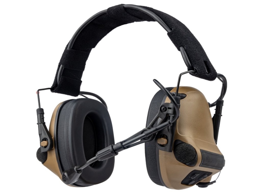 EARMOR M33 EN352 SET Shooting Headset - Coyote Brown OD-A-M33-EN352-CB asgbox.pl EARMOR M33 EN352 SET Shooting Headset - Coyote Brown