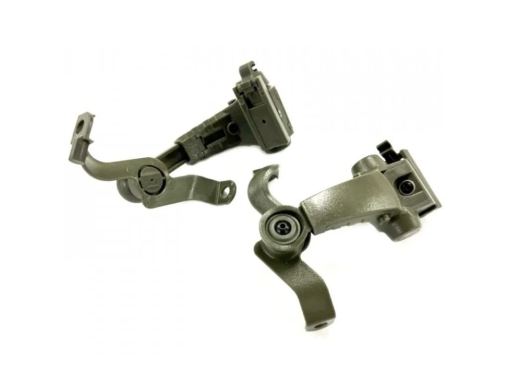 EARMOR M16A Helmet Adapters for M32 PLUS Headset, ARC Mount - Green OD-A-M16A-FG asgbox.pl EARMOR M16A Helmet Adapters for M32 PLUS Headset, ARC Mount - Green