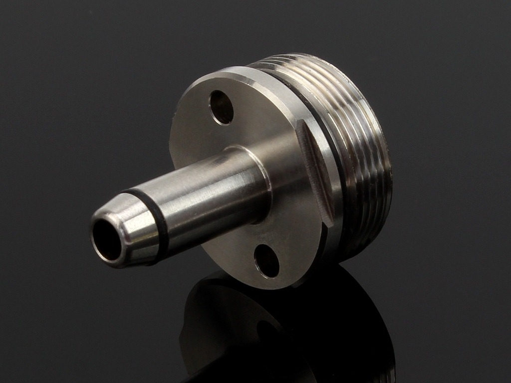 Stainless steel ROUNDED II cylinder head for VSR sniper rifles OD-A-ASPRO201 asgbox.pl Stainless steel ROUNDED II cylinder head for VSR sniper rifles - obrazek 5