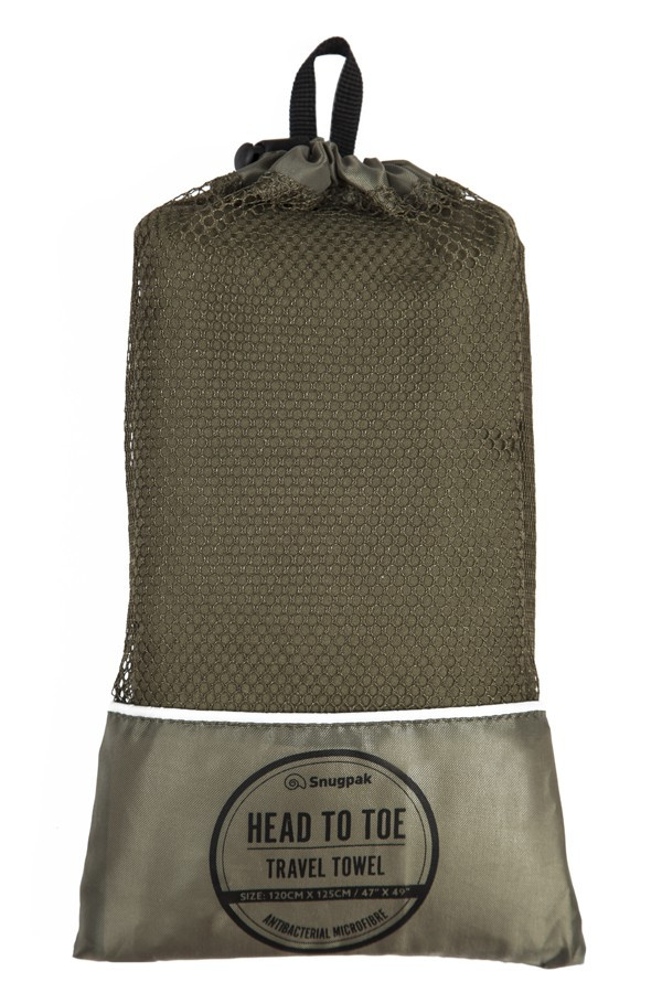 Travel Towel Head To Toe, olive OD-A-SNUGPAK011 asgbox.pl Travel Towel Head To Toe, olive
