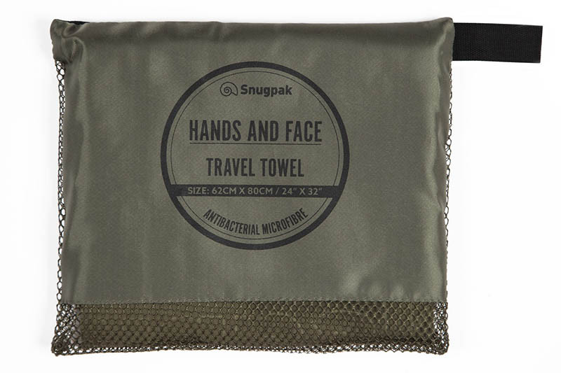 Travel Towel Hands a Face, olive OD-A-SNUGPAK013 asgbox.pl Travel Towel Hands a Face, olive