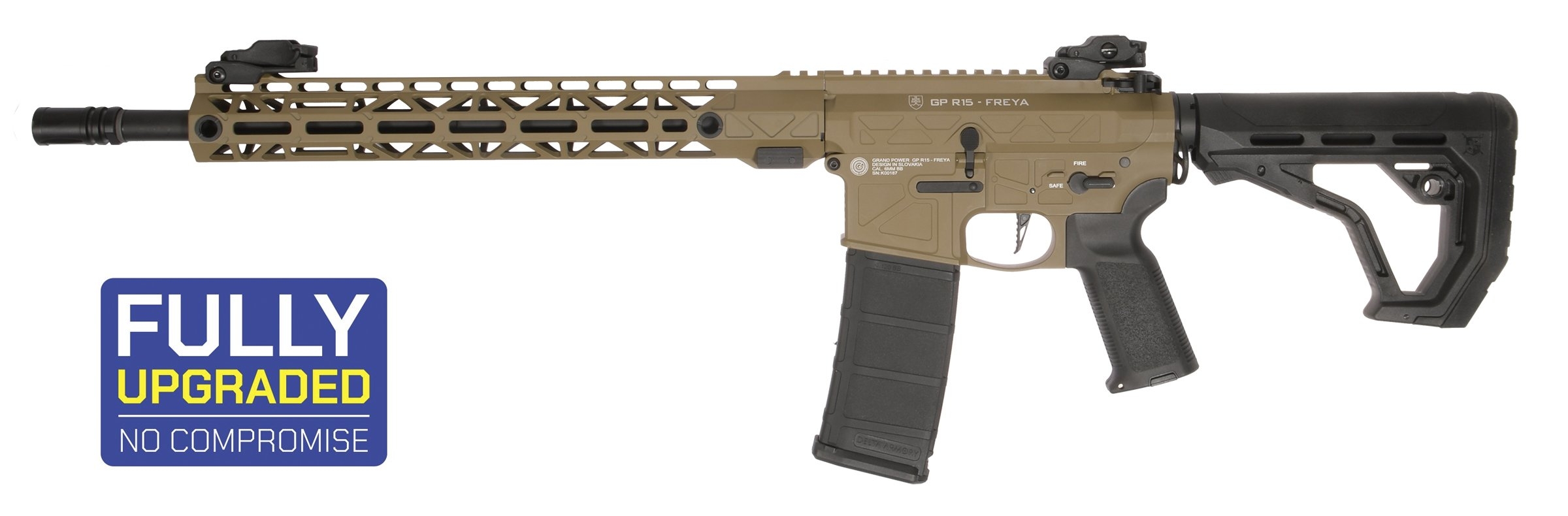 Delta Armory GP FREYA R15 M-LOK 14" Gen2 - Tan OD-A-DA032-TAN asgbox.pl Delta Armory GP FREYA R15 M-LOK 14" Gen2 - Tan